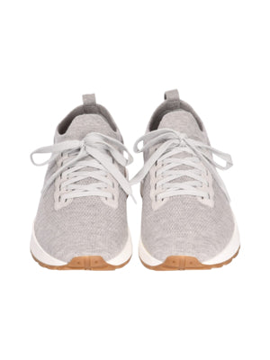 Light Grey Knitted Wool Sneakers