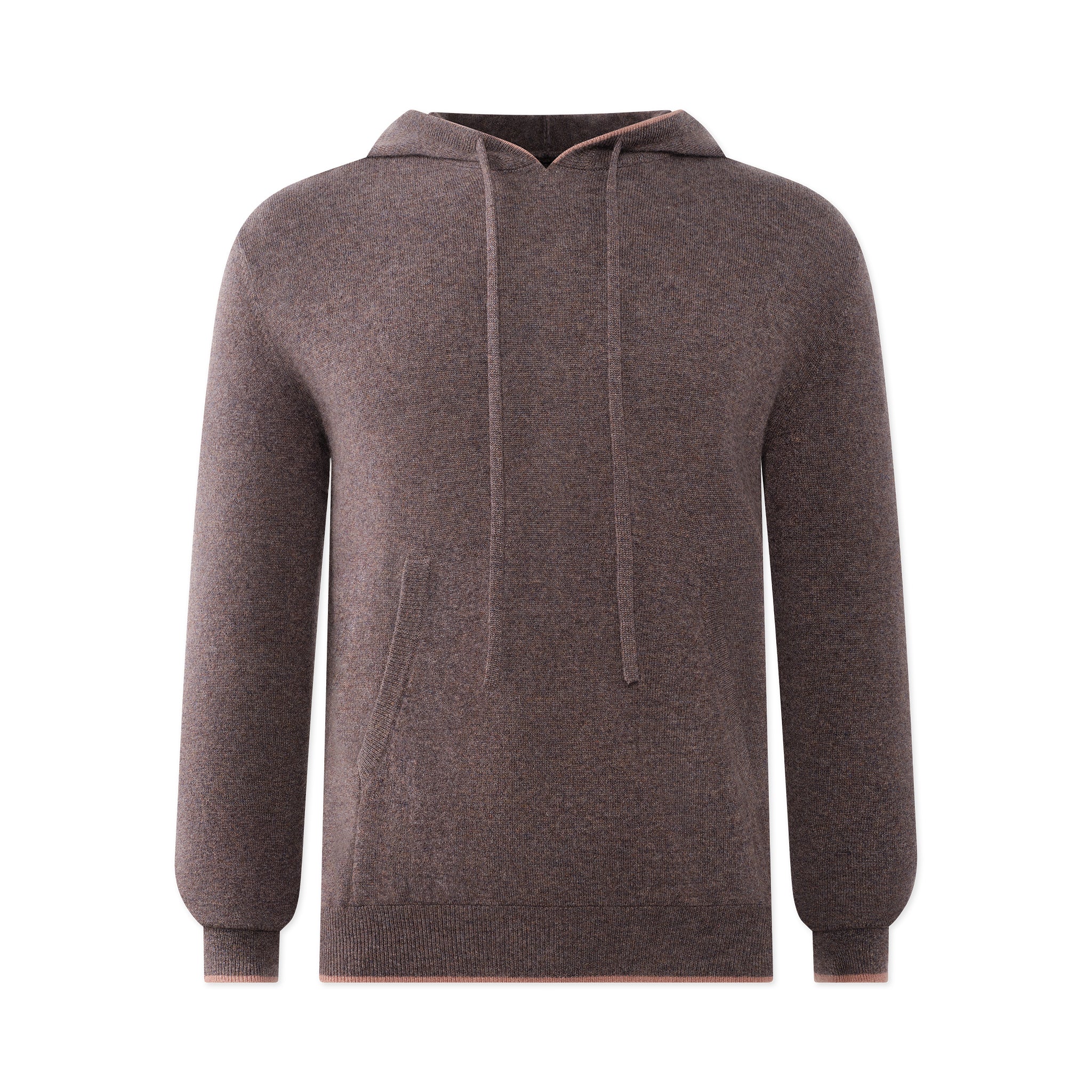 Light Brown Cashmere Hoodie