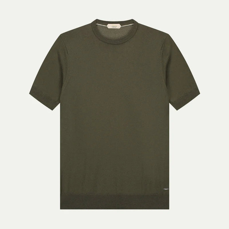 Olive Cashwool T-Shirt