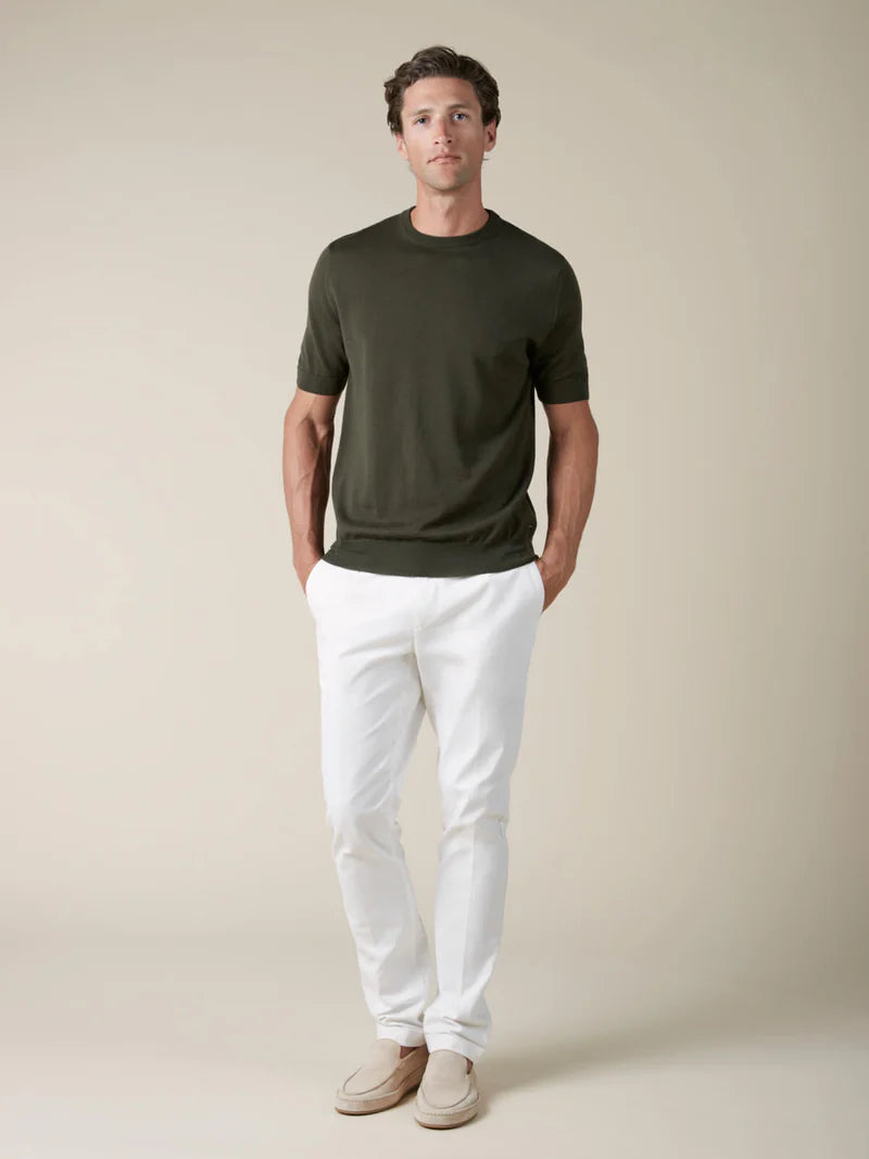Olive Cashwool T-Shirt