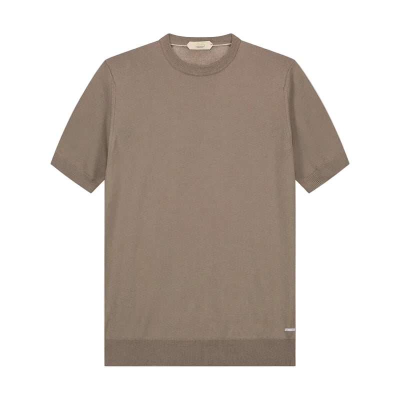 Taupe Beige Cashwool T-Shirt
