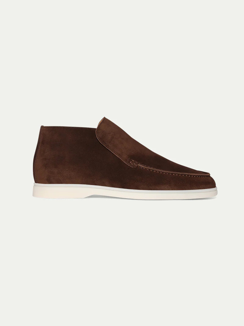 Chocolate Softey Suede City Loafer