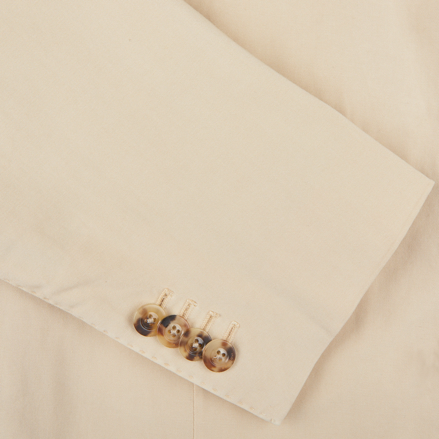 Boglioli Light Beige Washed Cotton K-Jacket Cuff