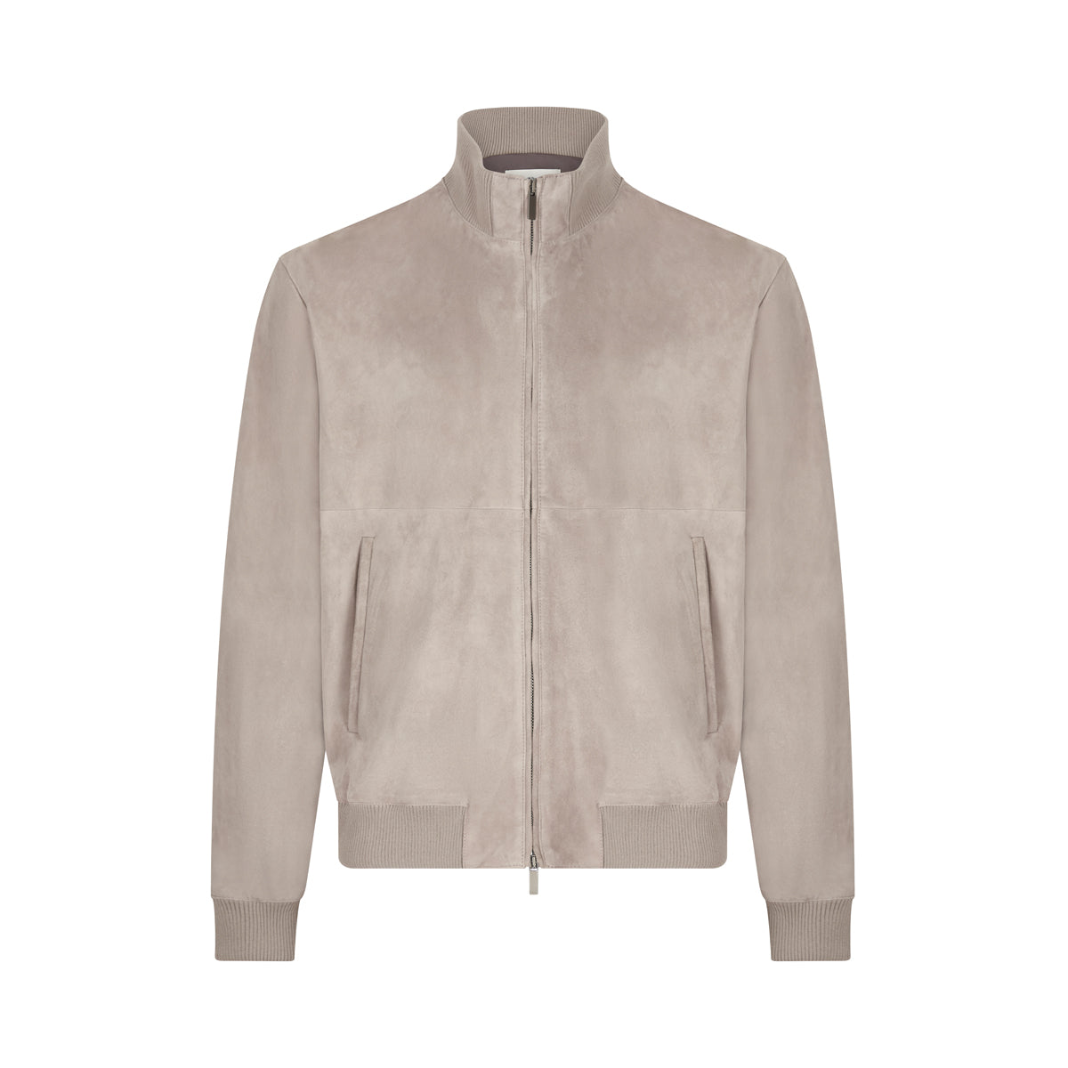 Taupe Suede Blouson