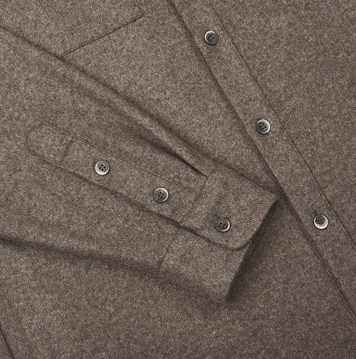 Taupe Cashmere Overshirt