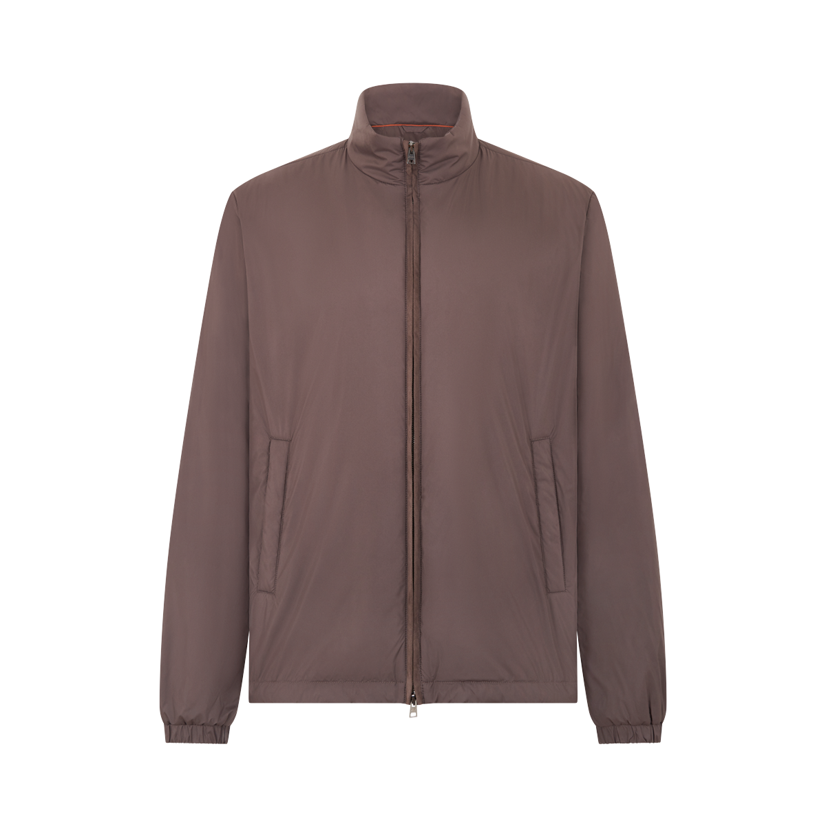 Brown Nylon Blouson