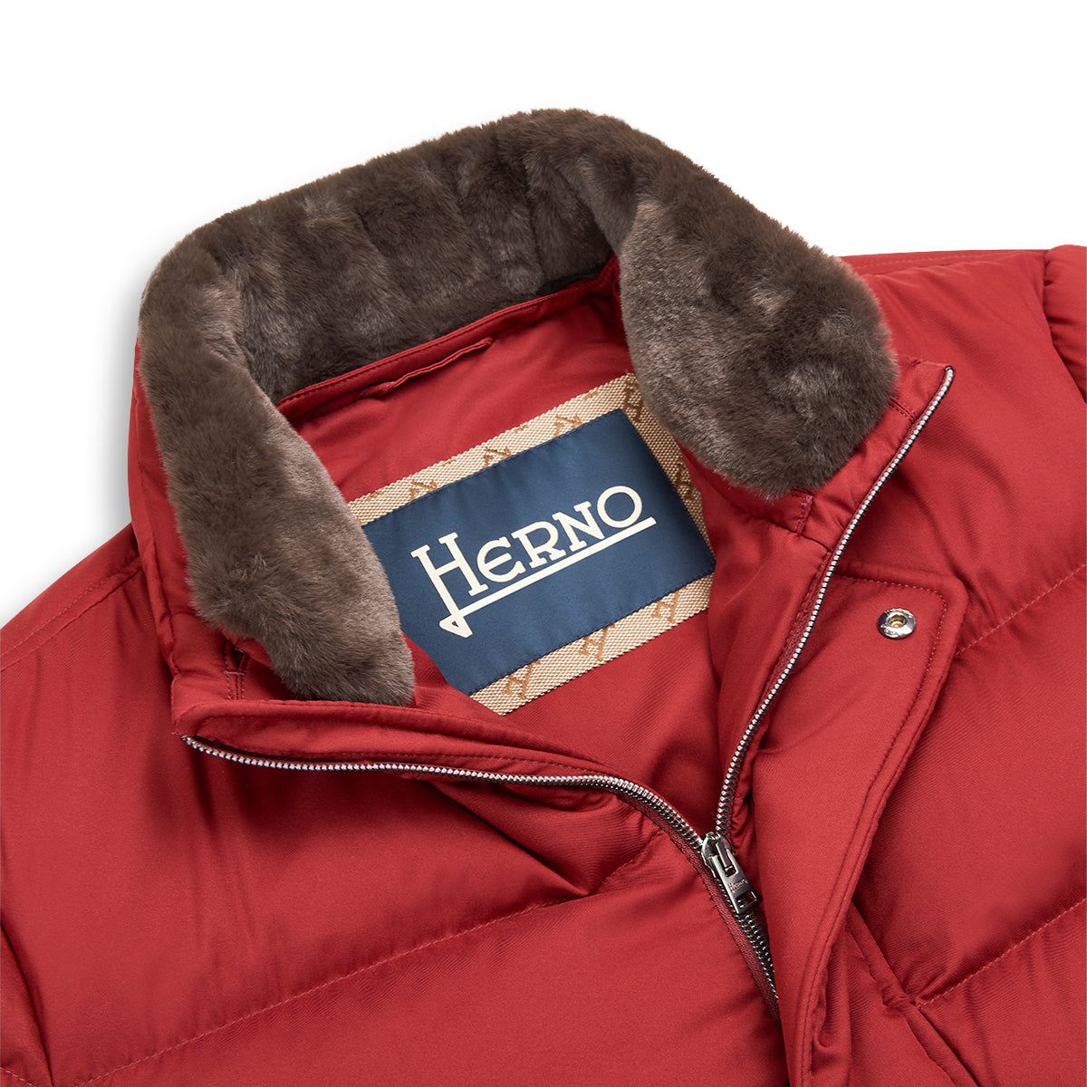 Red Polar Tech Padded Jacket