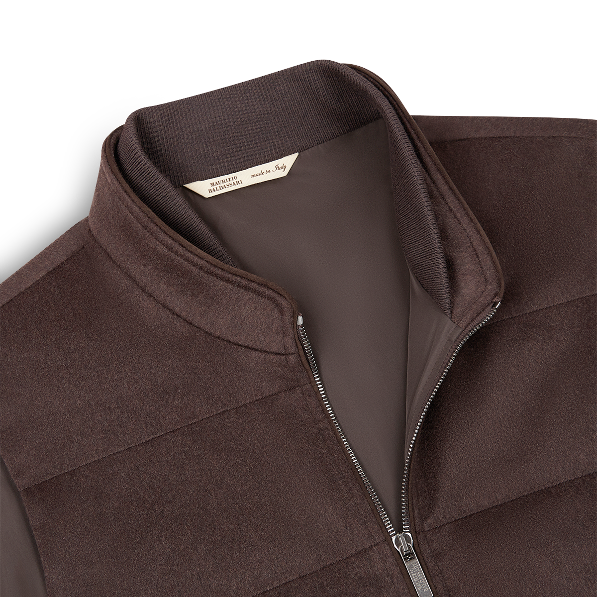 Brown Cashmere Arena Gilet