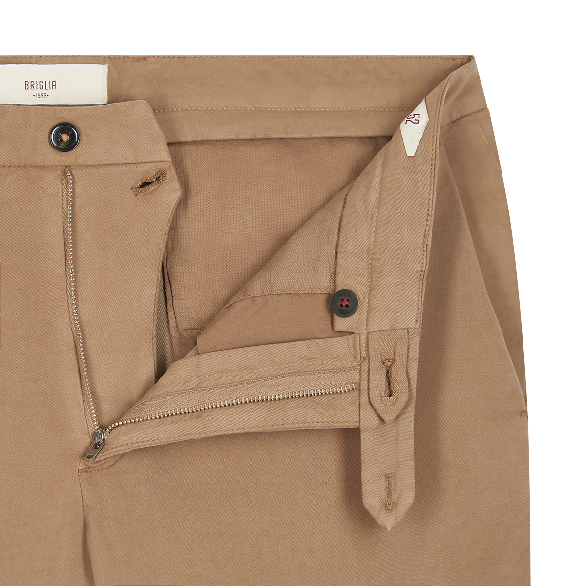 Sand Cotton/Tencel Twill Chinos