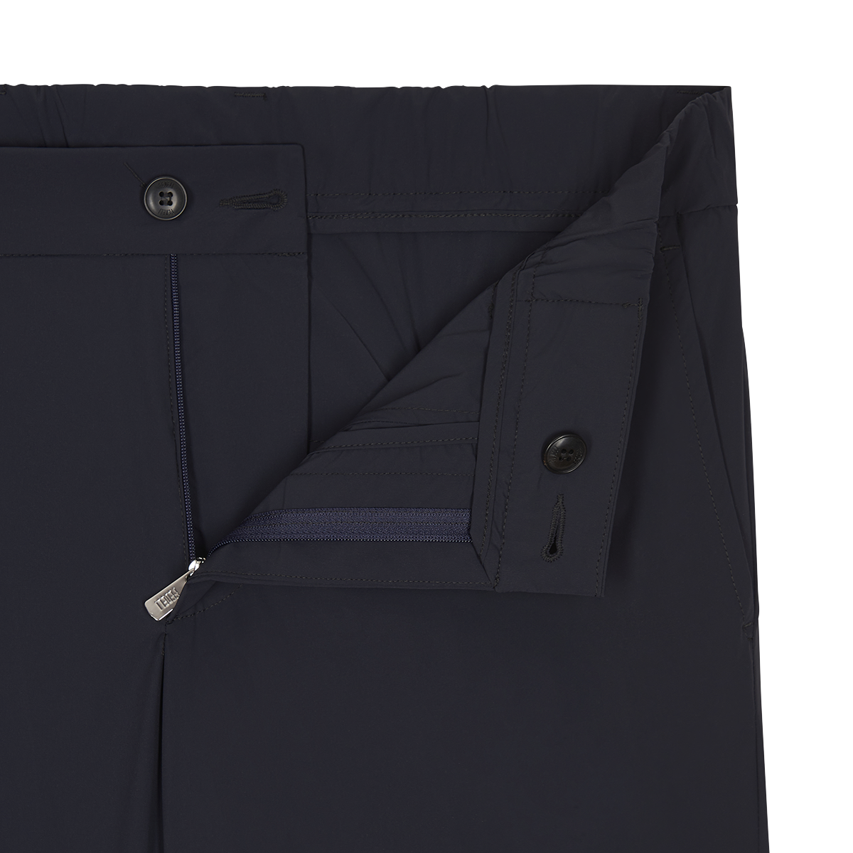Navy Blue Bi-Stretch Technical Trousers