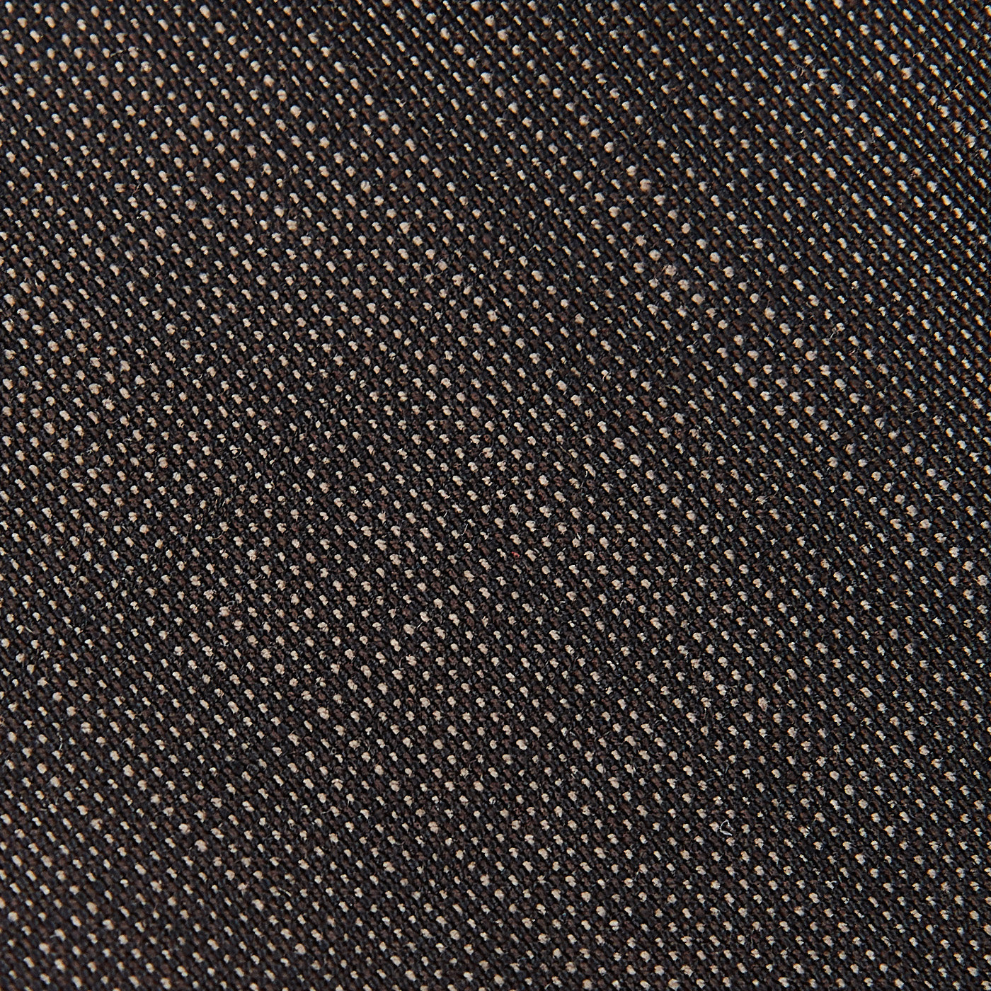 Canali Brown Melange Travel Wool Single Pleat Trousers Fabric