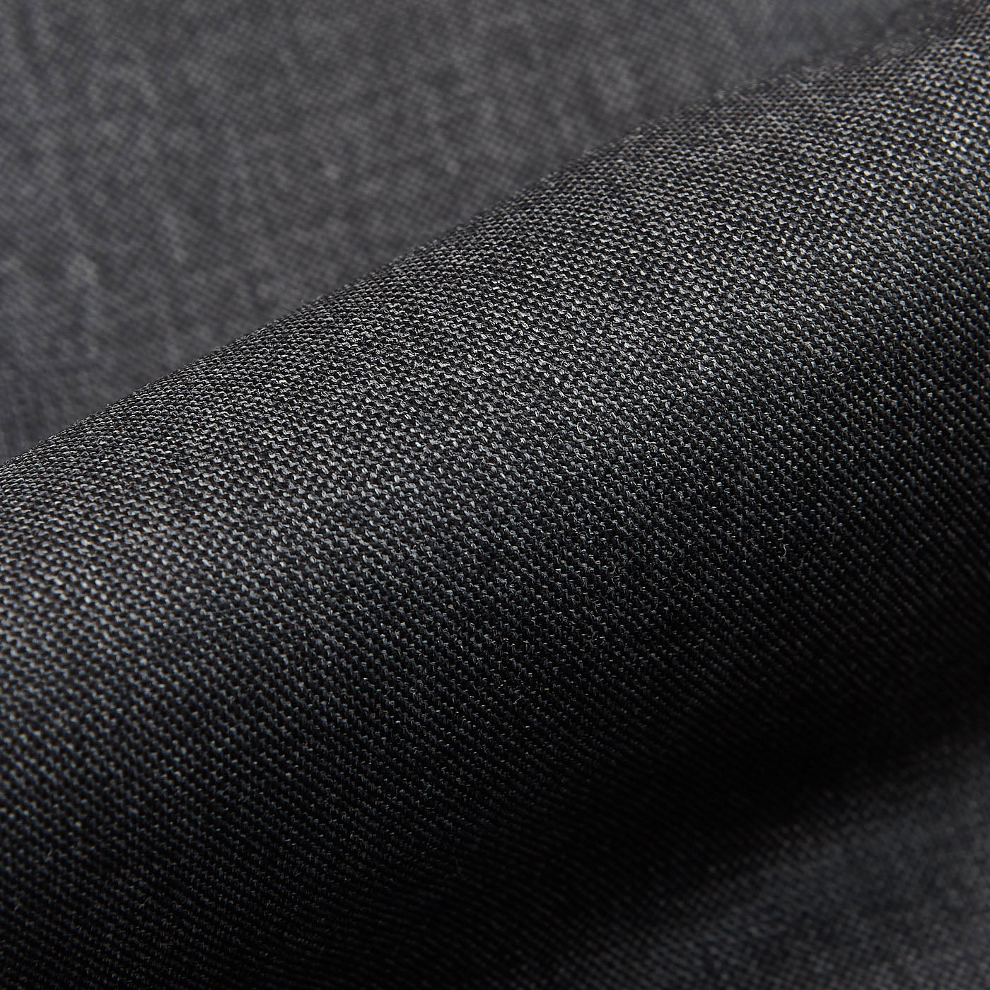 Canali Grey Wool Single Pleat Trousers Fabric