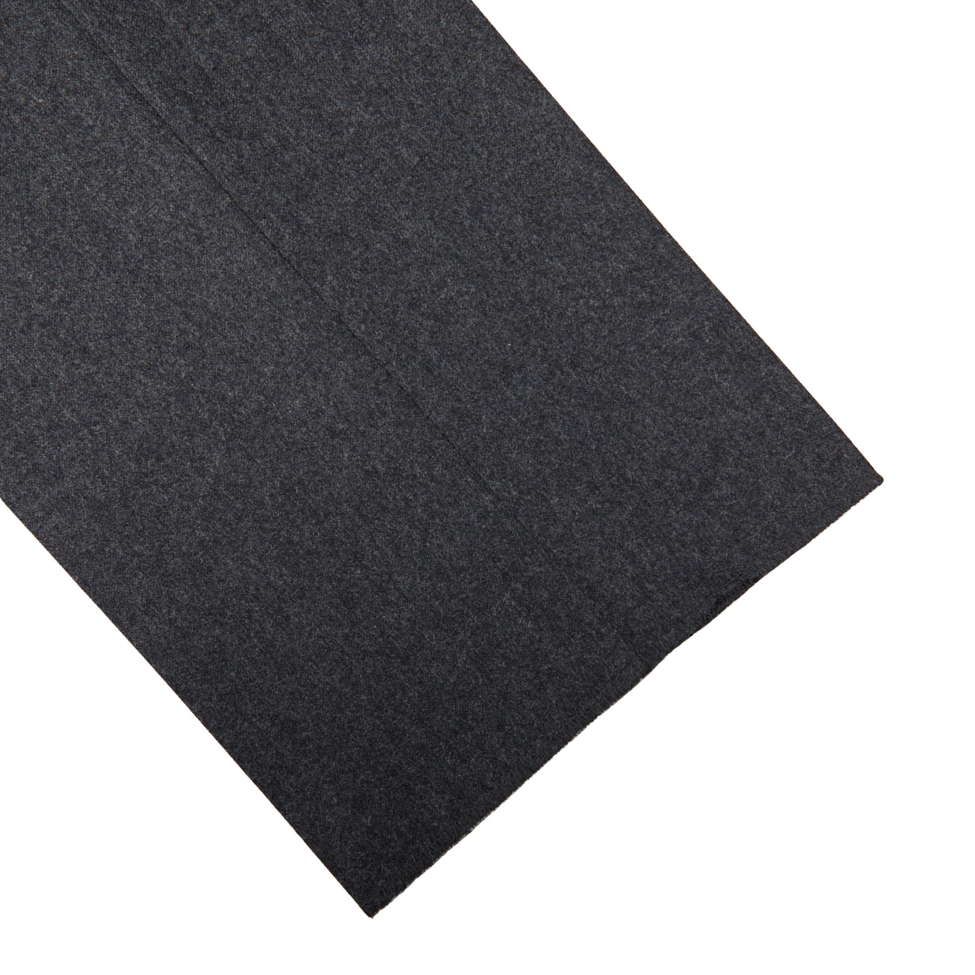 A Grey Melange Wool Flannel Suit by Canali on a white surface.