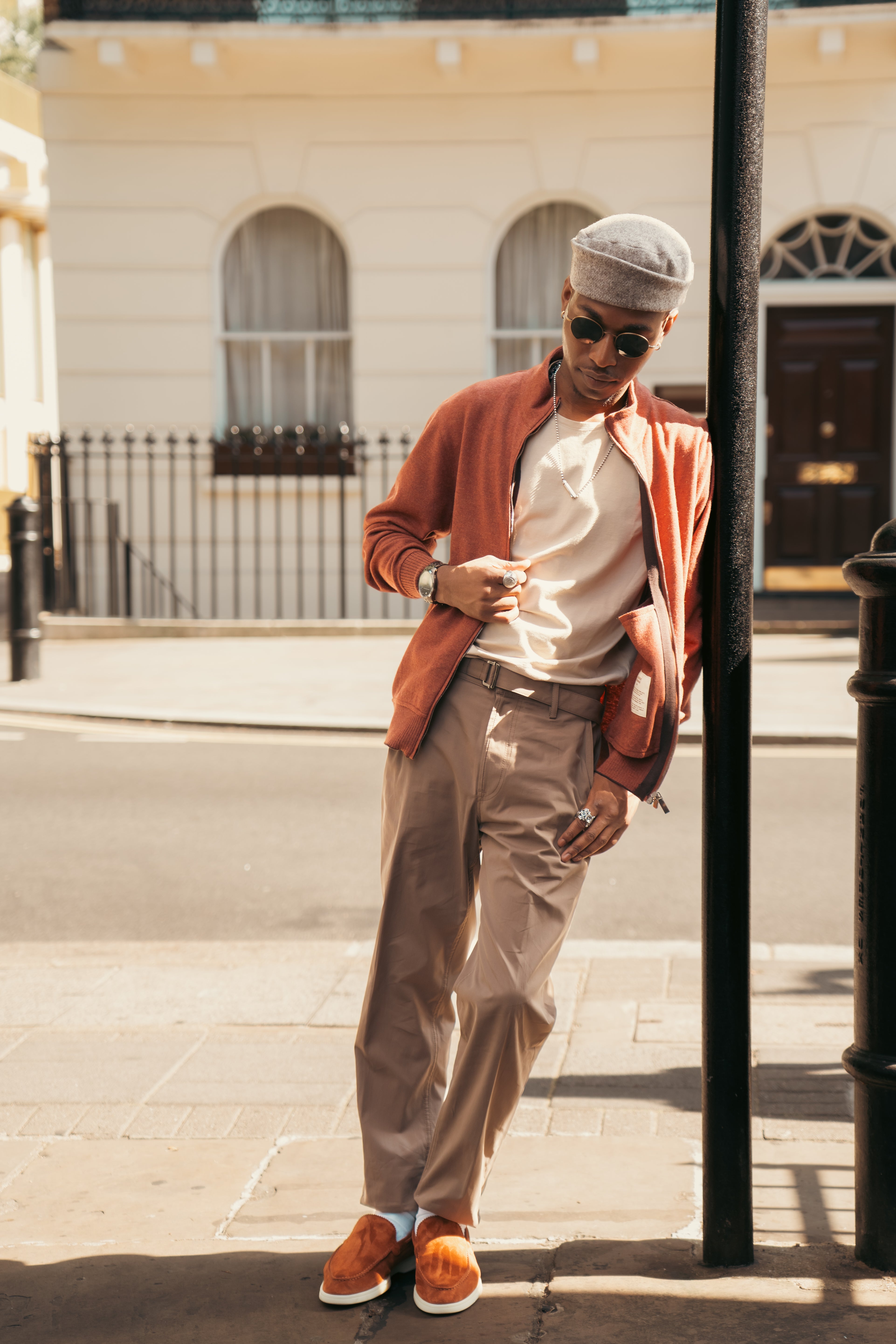 Cinnamon Suede Yacht Loafer