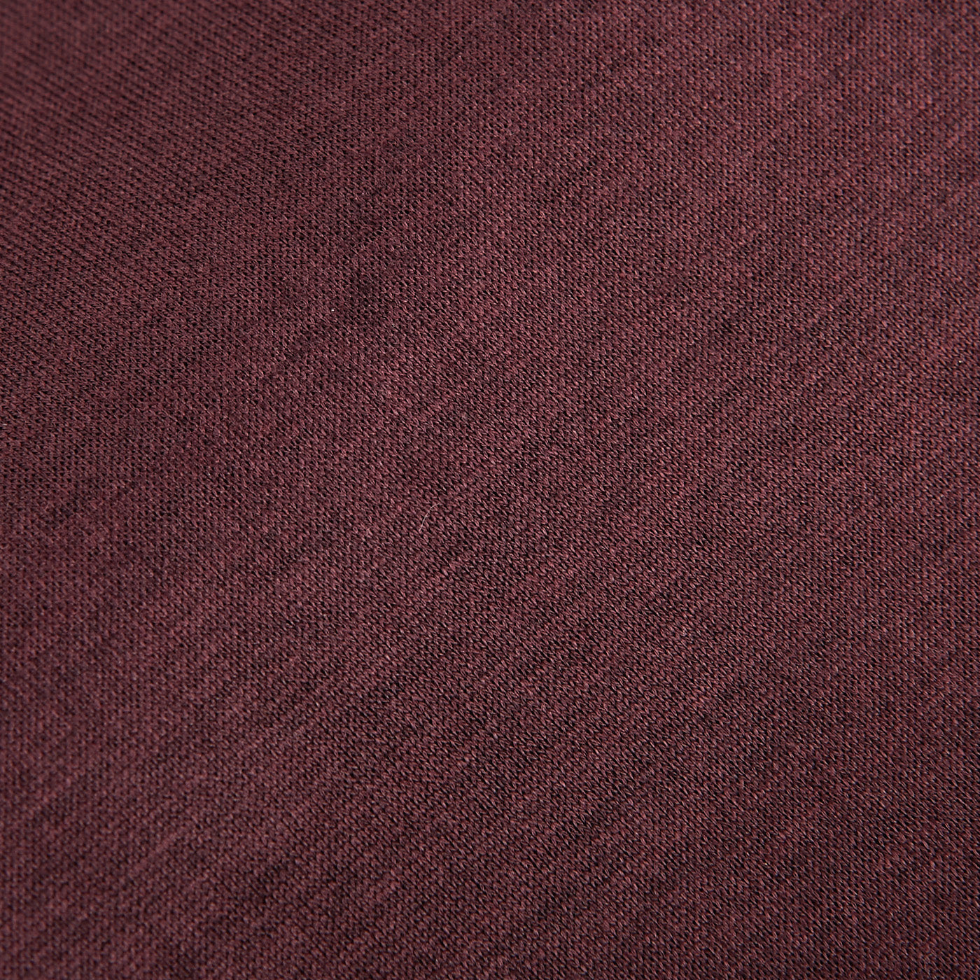 Eton Dark Red Knitted Cotton Pique Shirt Fabric