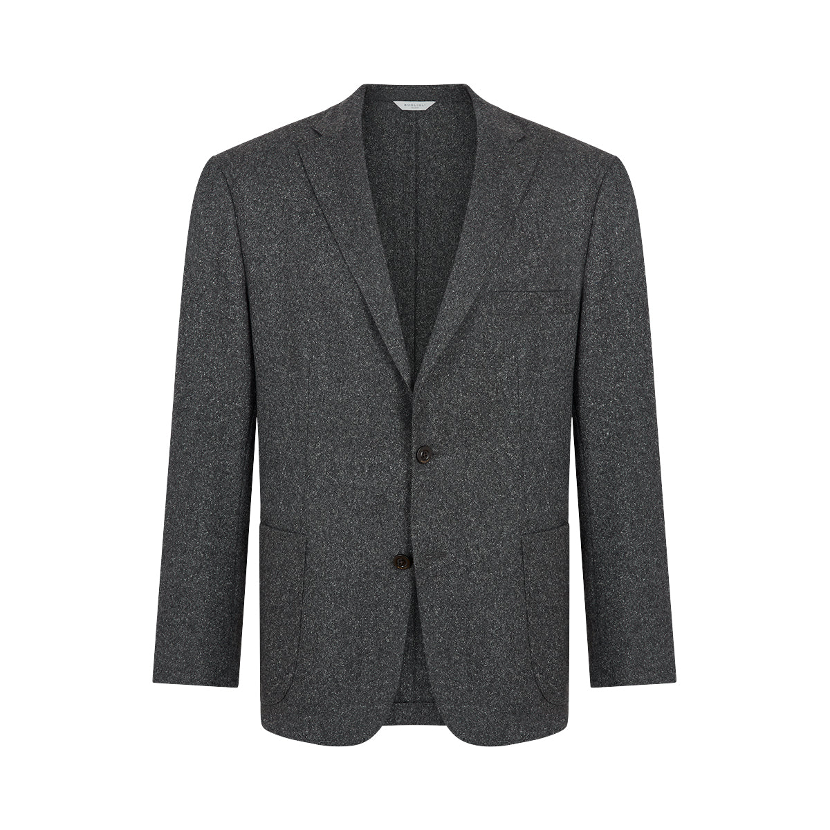 Grey Donegal Virgin Wool Quarter Lined K Jacket Suit