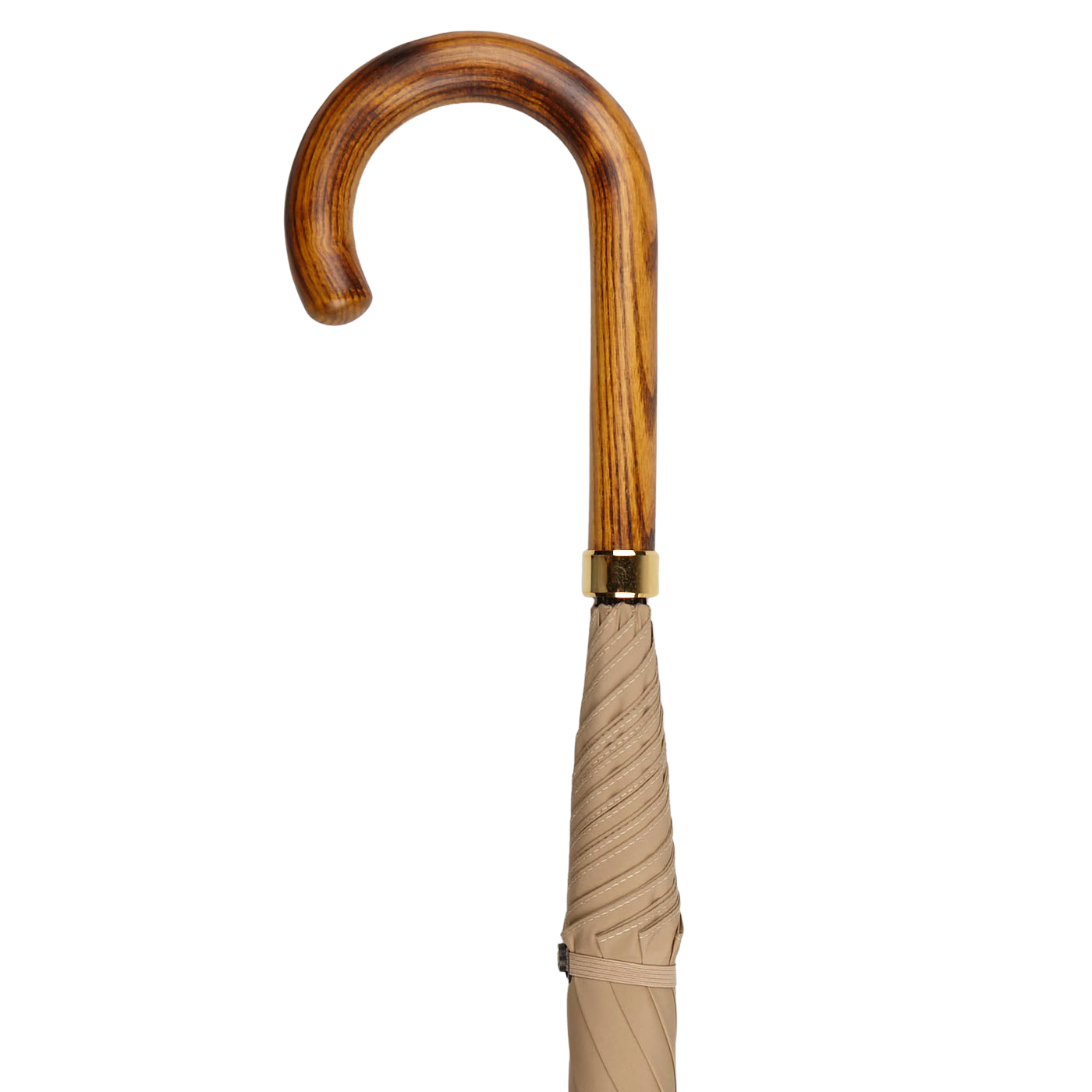 Fox Umbrellas Beige Hardwood Handle Umbrella Handle