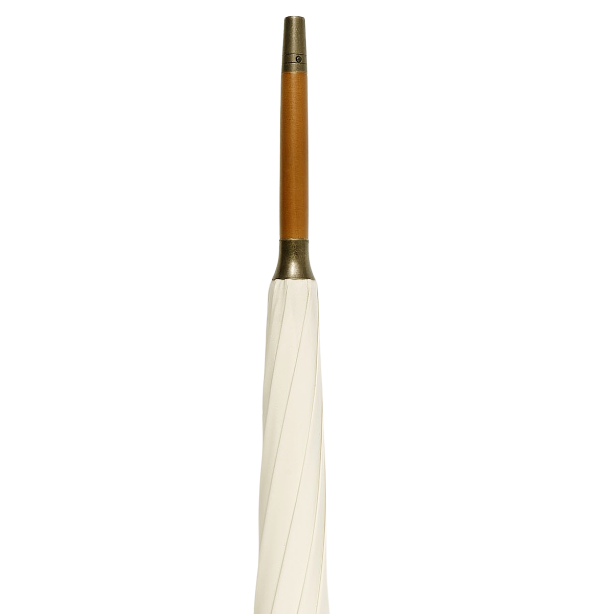 Fox Umbrellas Cream Light Hardwood Handle Umbrella Tip