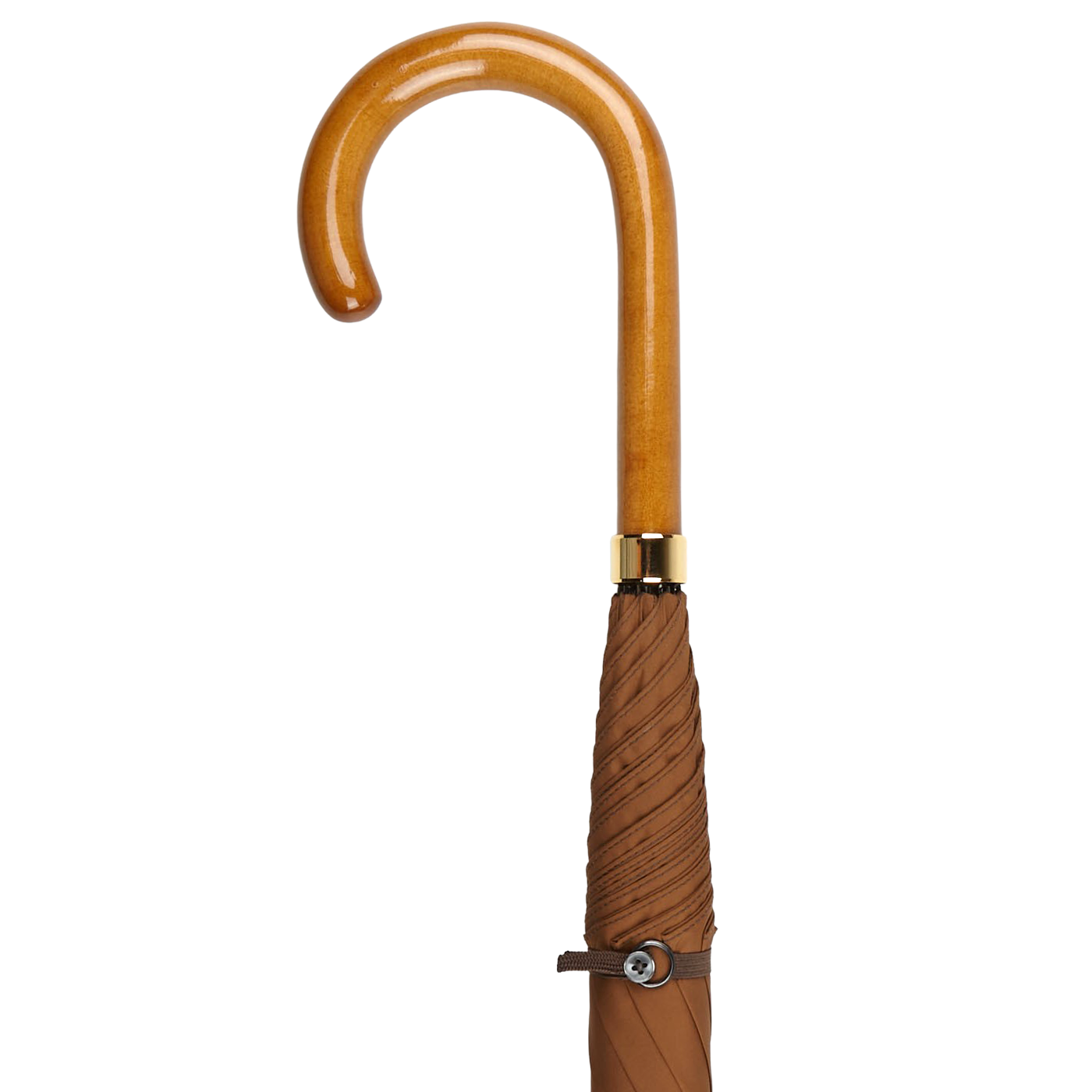 Fox Umbrellas Light Brown Polished Maple Handle Umbrella Handle