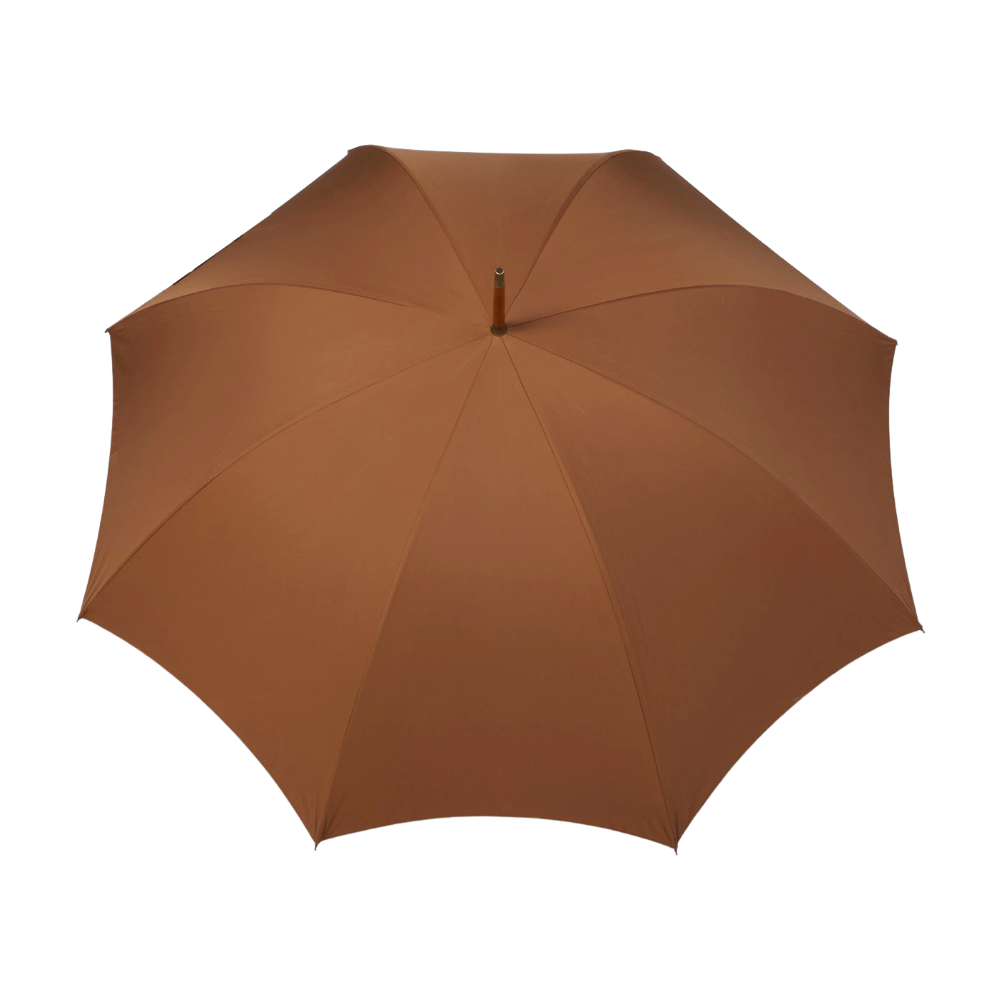 Fox Umbrellas Light Brown Polished Maple Handle Umbrella Top