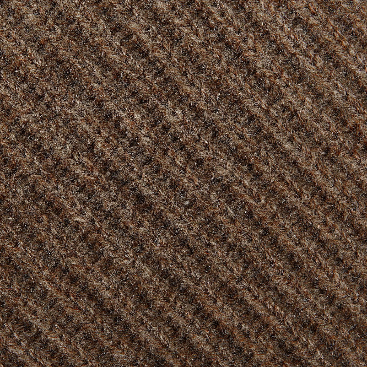 Gran Sasso Light Brown Cashmere Mock Neck Sweater Fabric