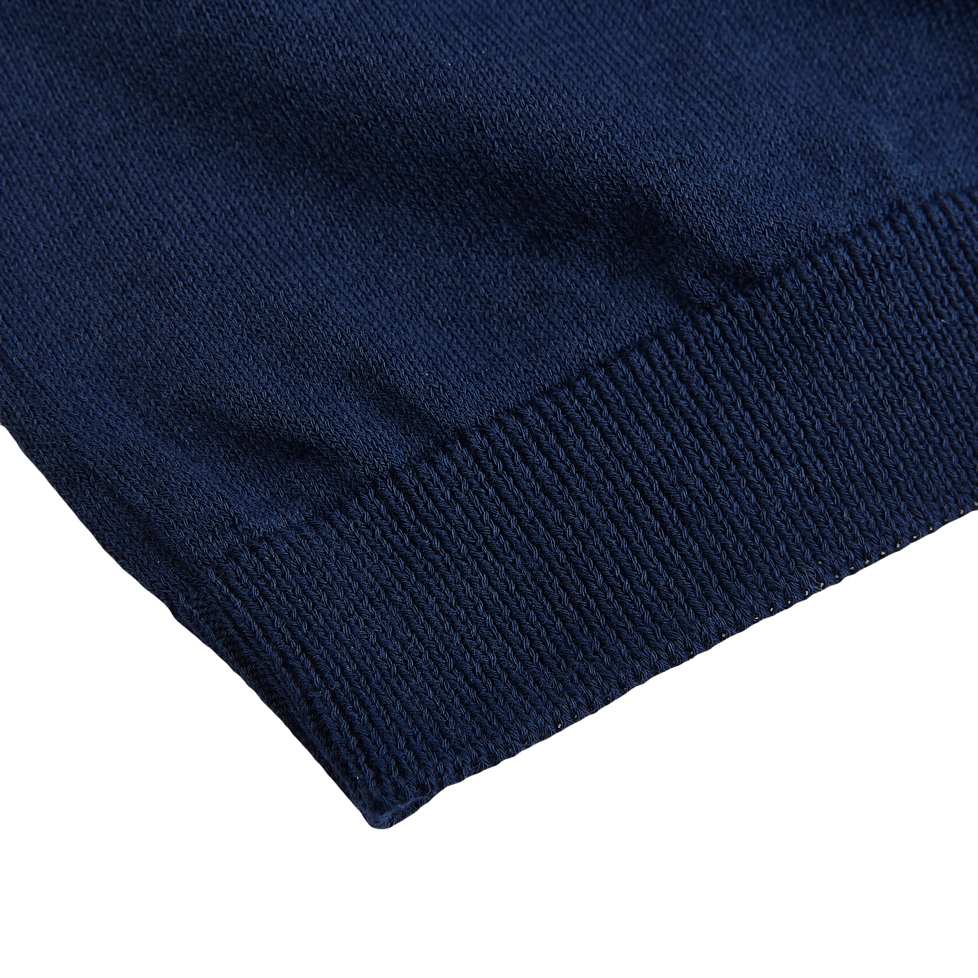 Gran Sasso Royal Blue Fresh Cotton Polo Shirt Edge