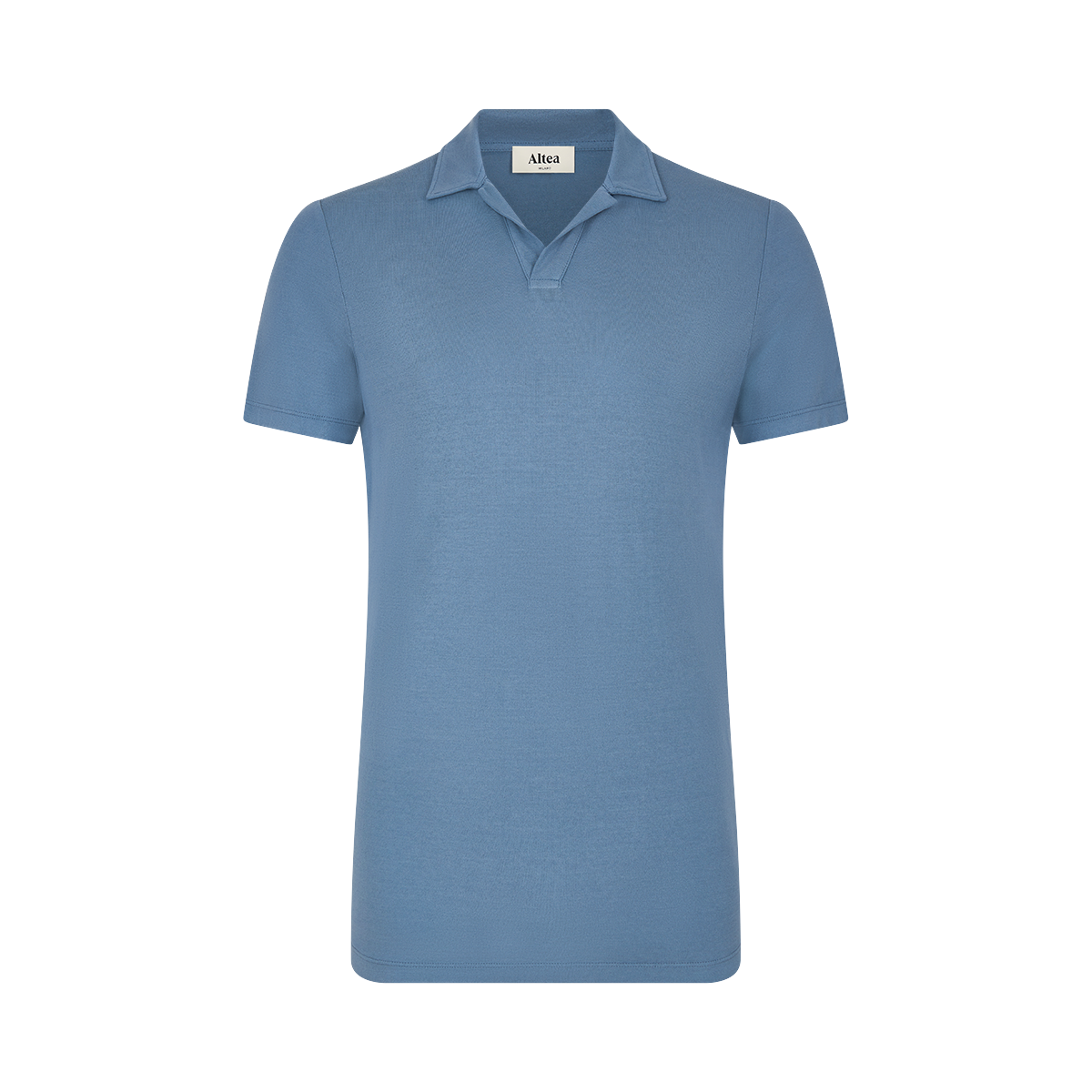 Blue Ice Cotton Polo
