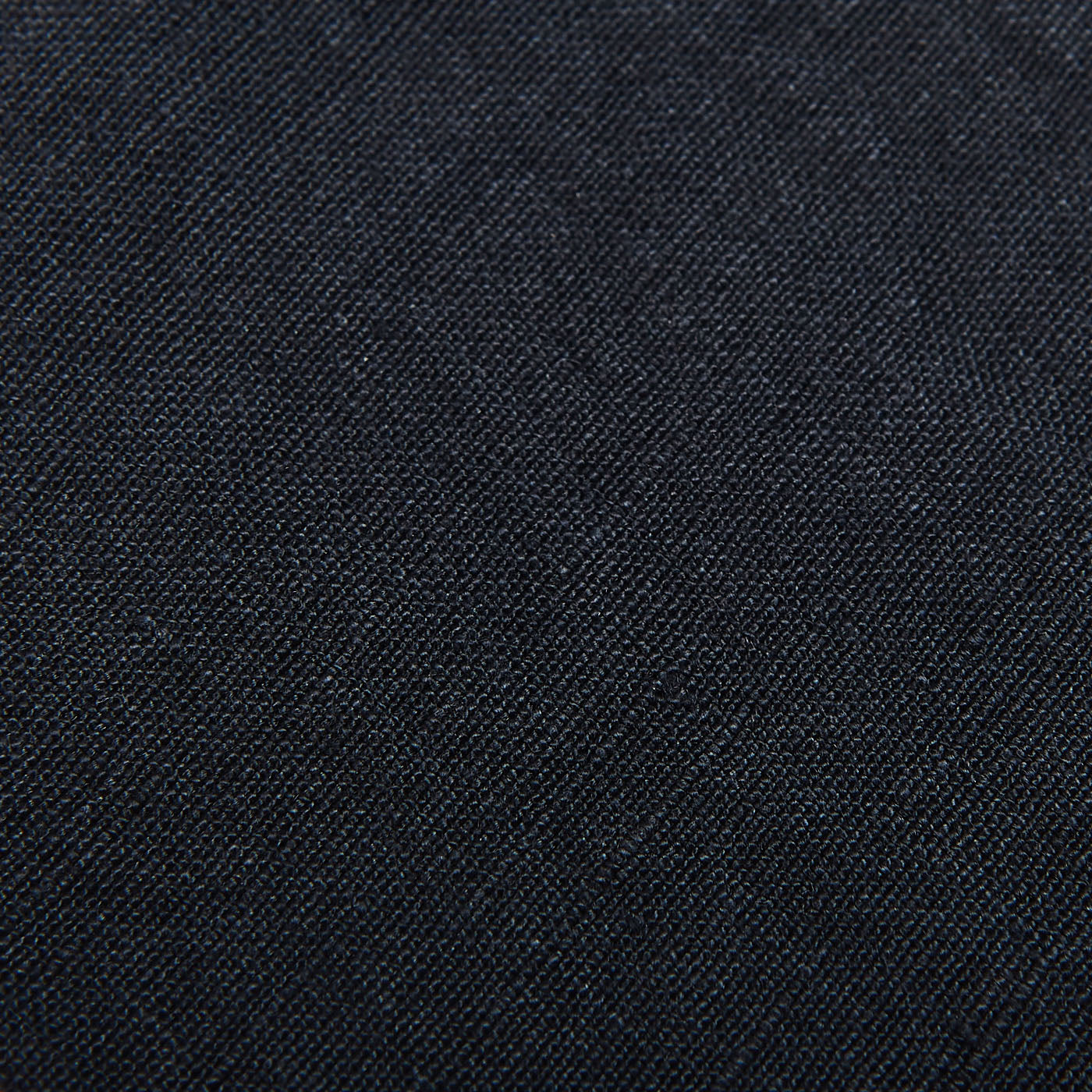 Hiltl Black Washed Linen Regular Fit Chinos Fabrc