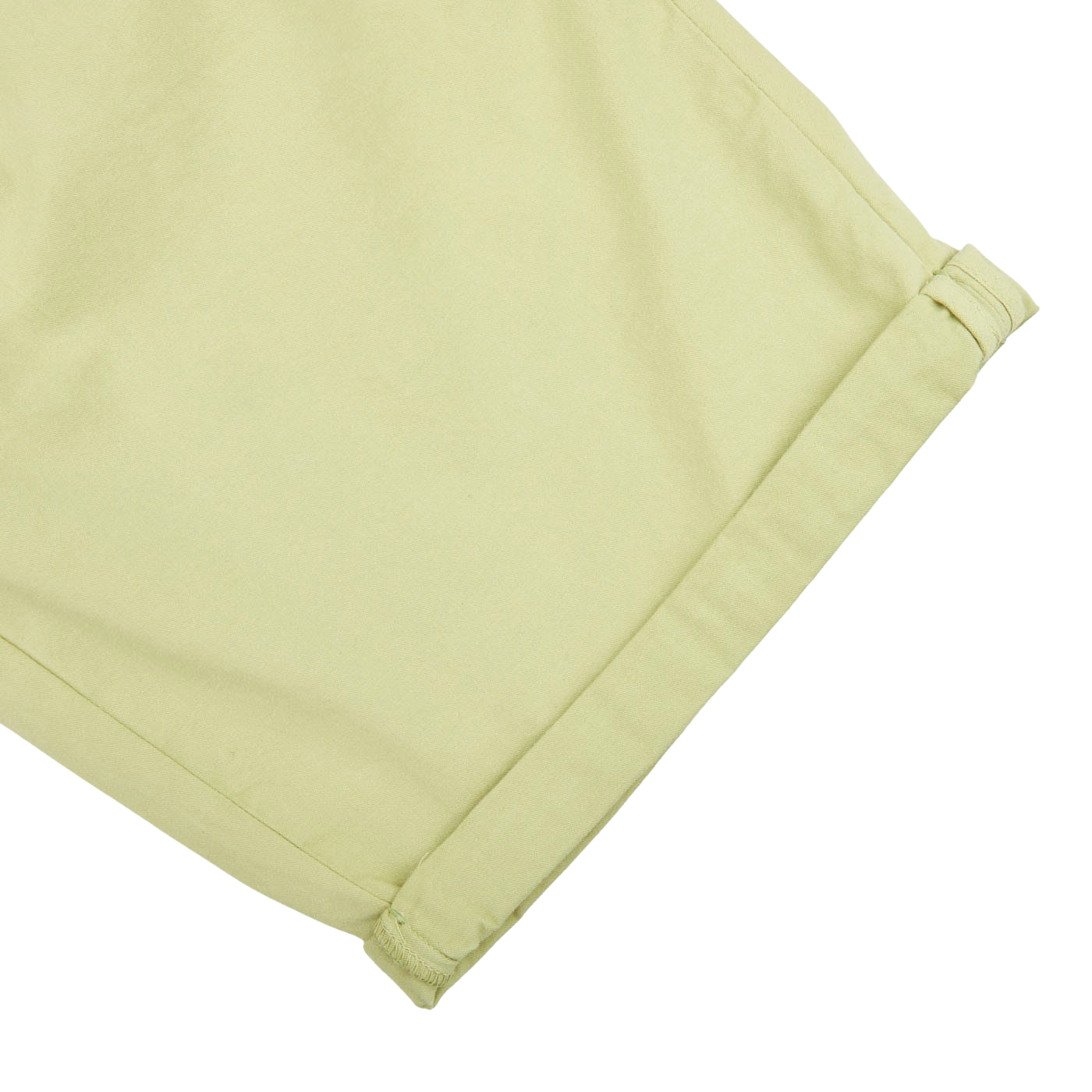 Hiltl Bright Green Cotton Stretch Shorts Cuff