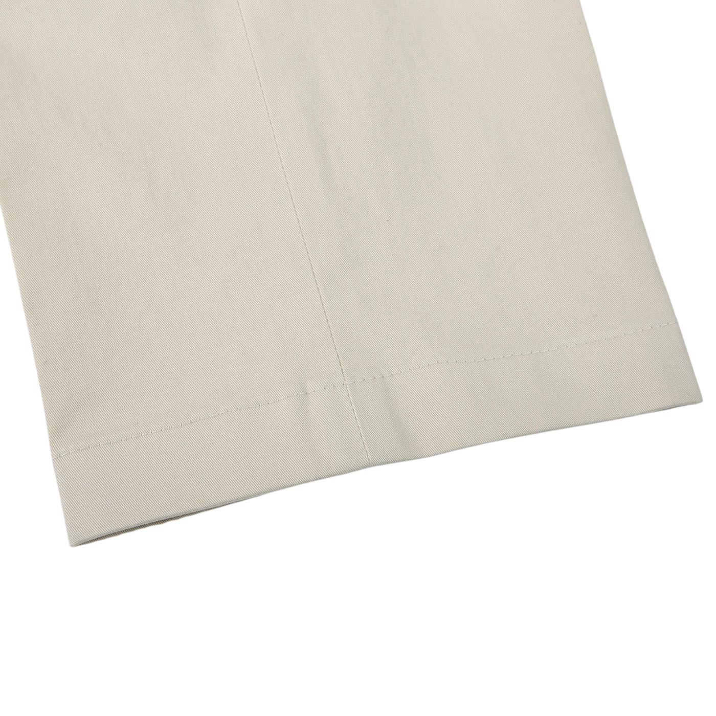 Hiltl Stone Beige Cotton Stretch Regular Fit Chinos Cuff