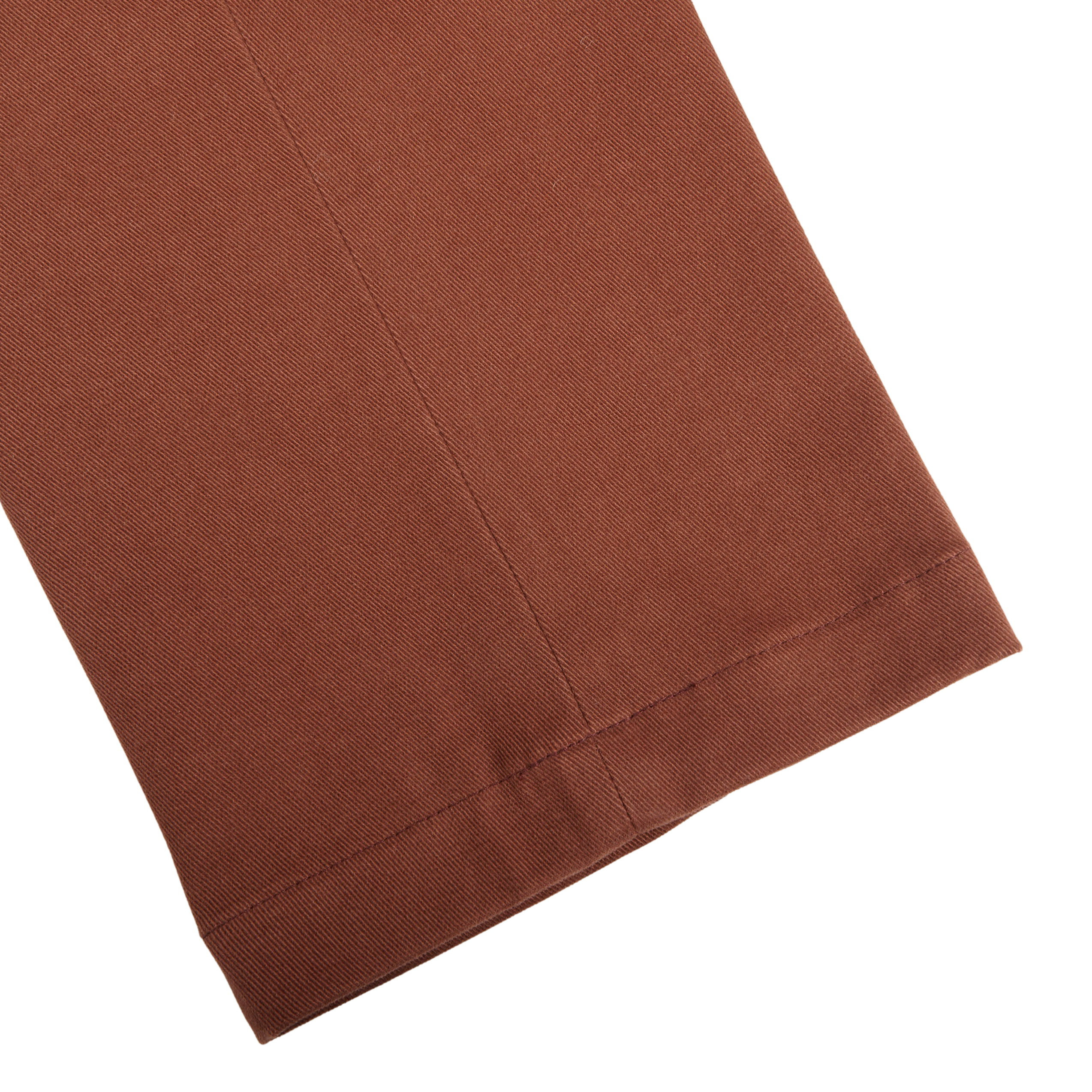 Hiltl Terracotta Cotton Stretch Regular Fit Chinos Cuff