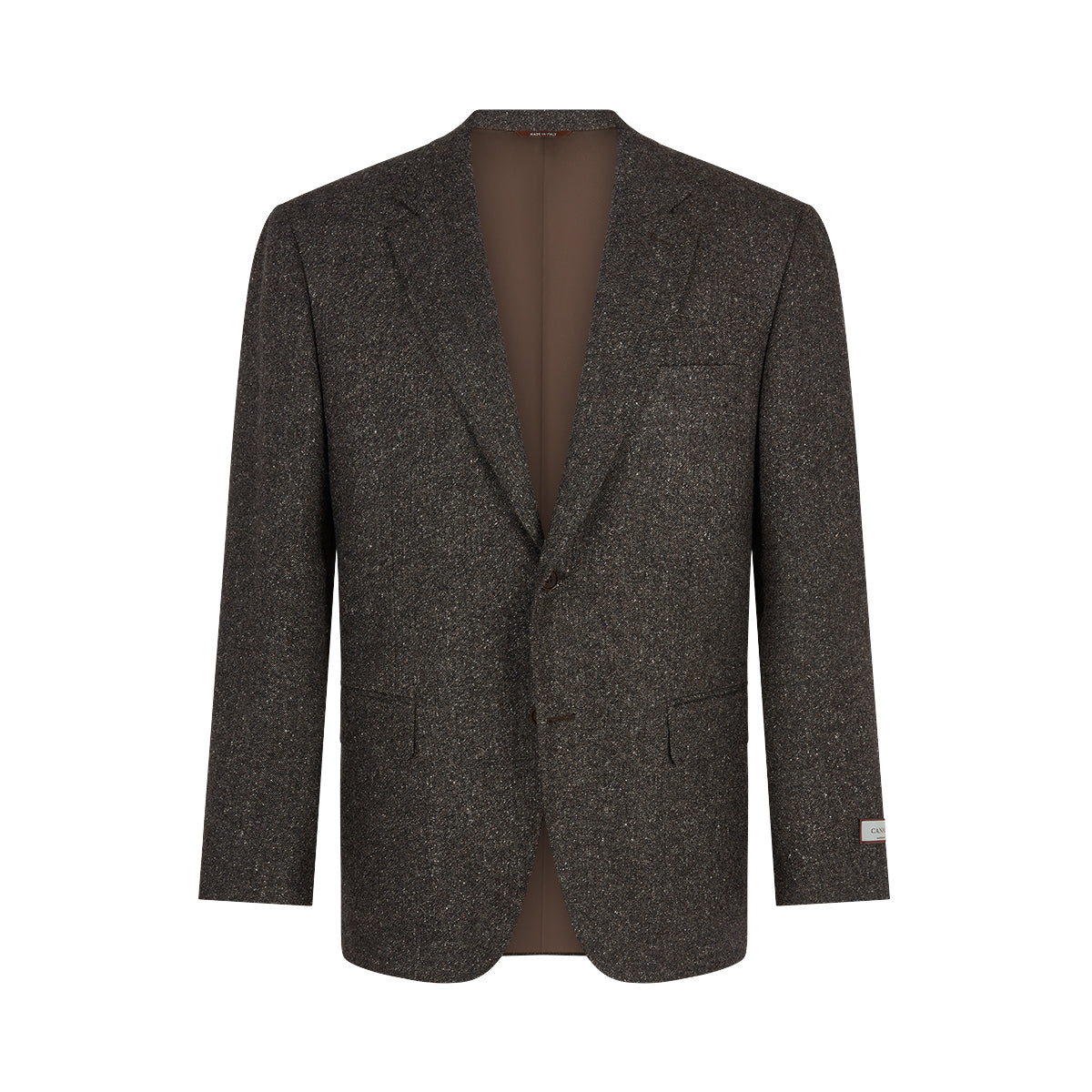 Brown/Grey Wool Donegal Blazer