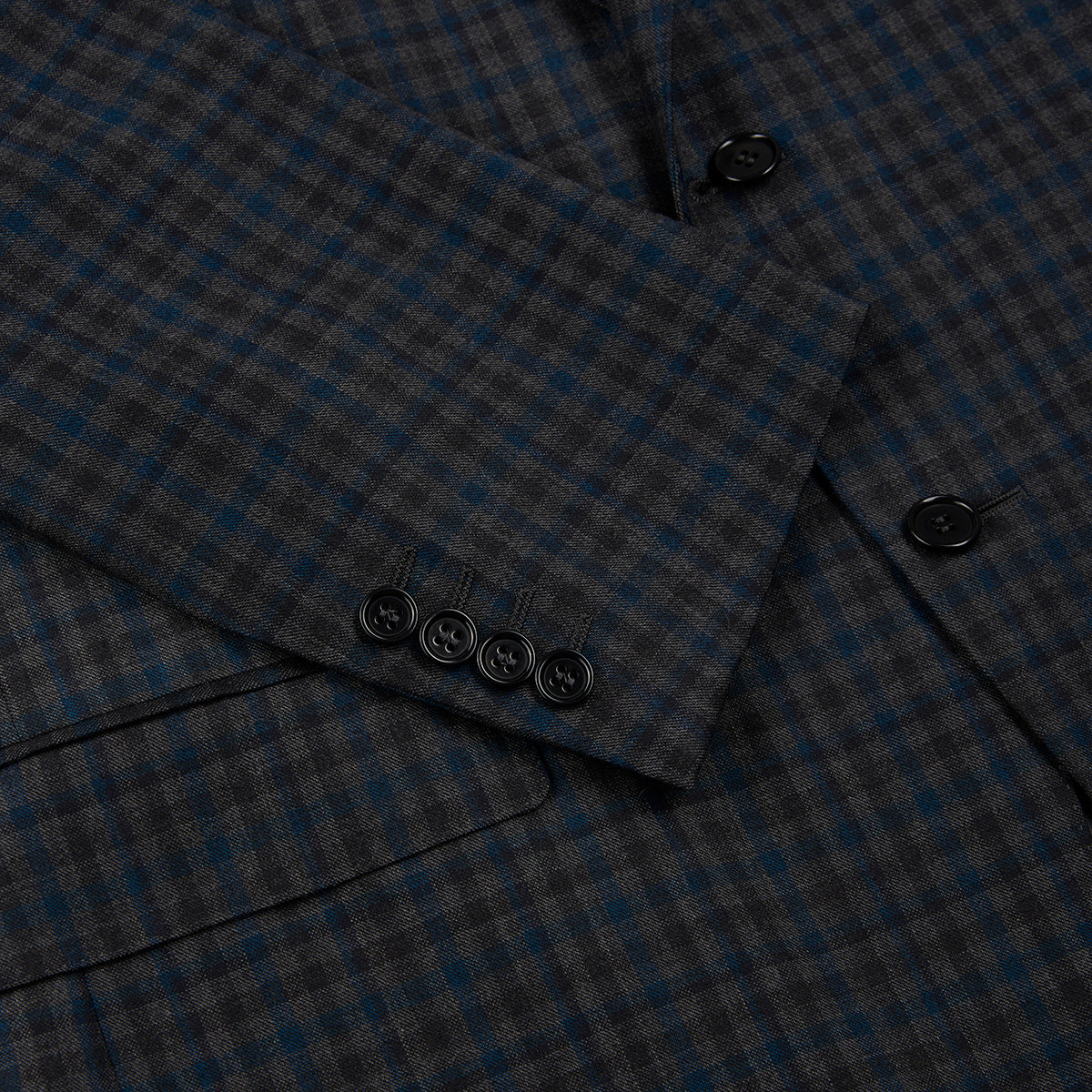 Grey Gunclub Check Blazer