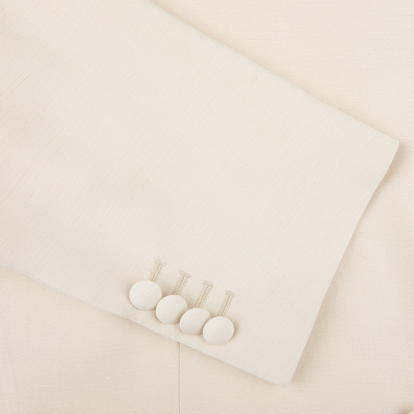 Lardini Light Beige Silk Blend Dinner Jacket Cuff
