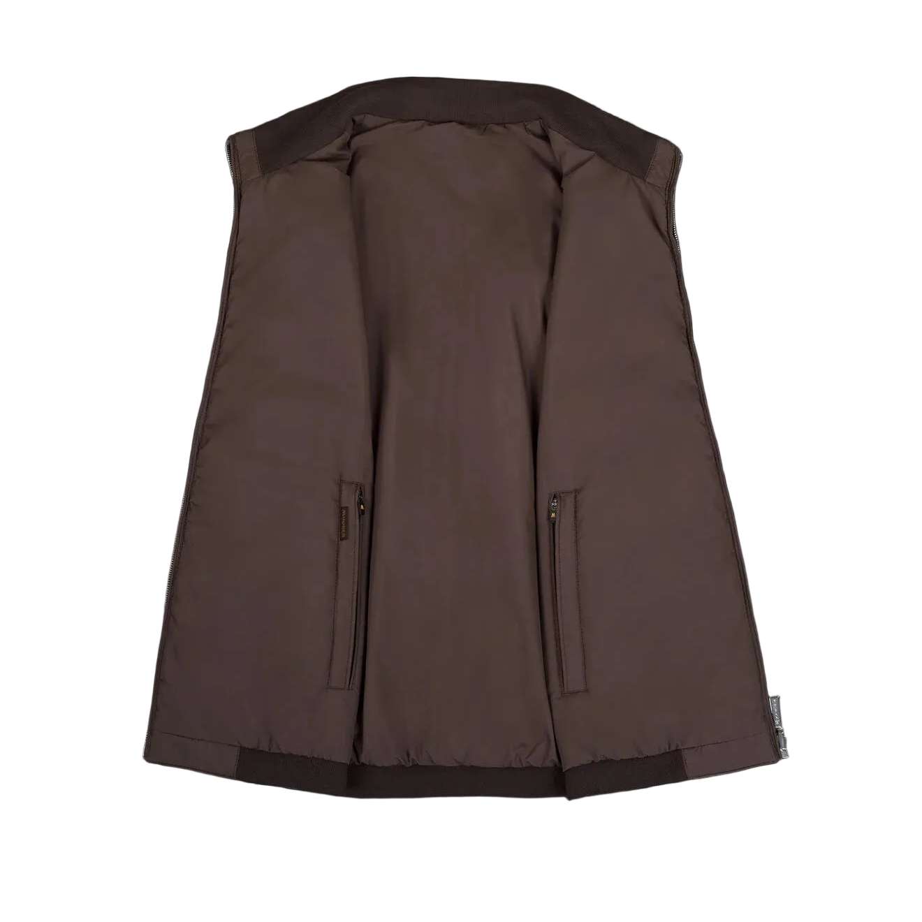 Taupe Visone Nylon Fioresi Gilet