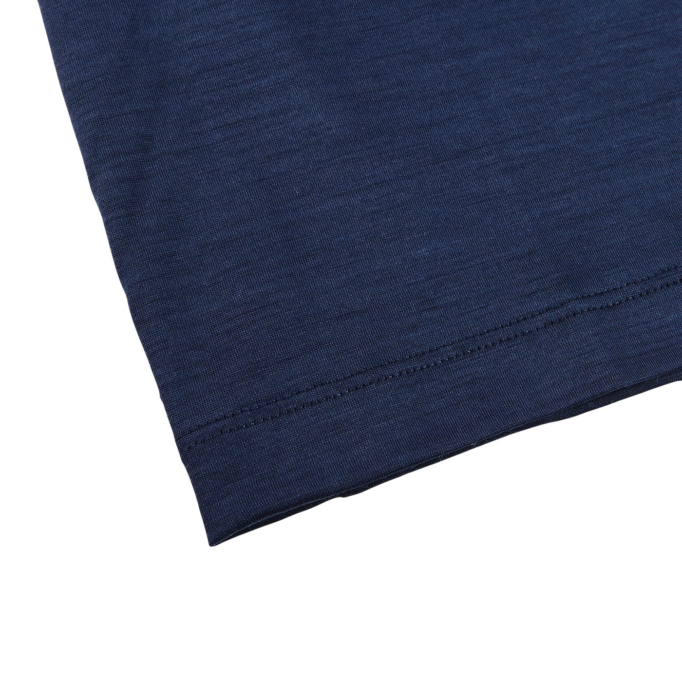 Maurizio Baldassari Blue Active Wool Jersey T-shirt Edge