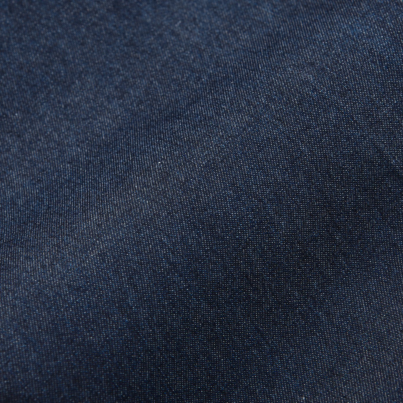 Mazzarelli Dark Blue Cotton Denim BD Regular Shirt Fabric