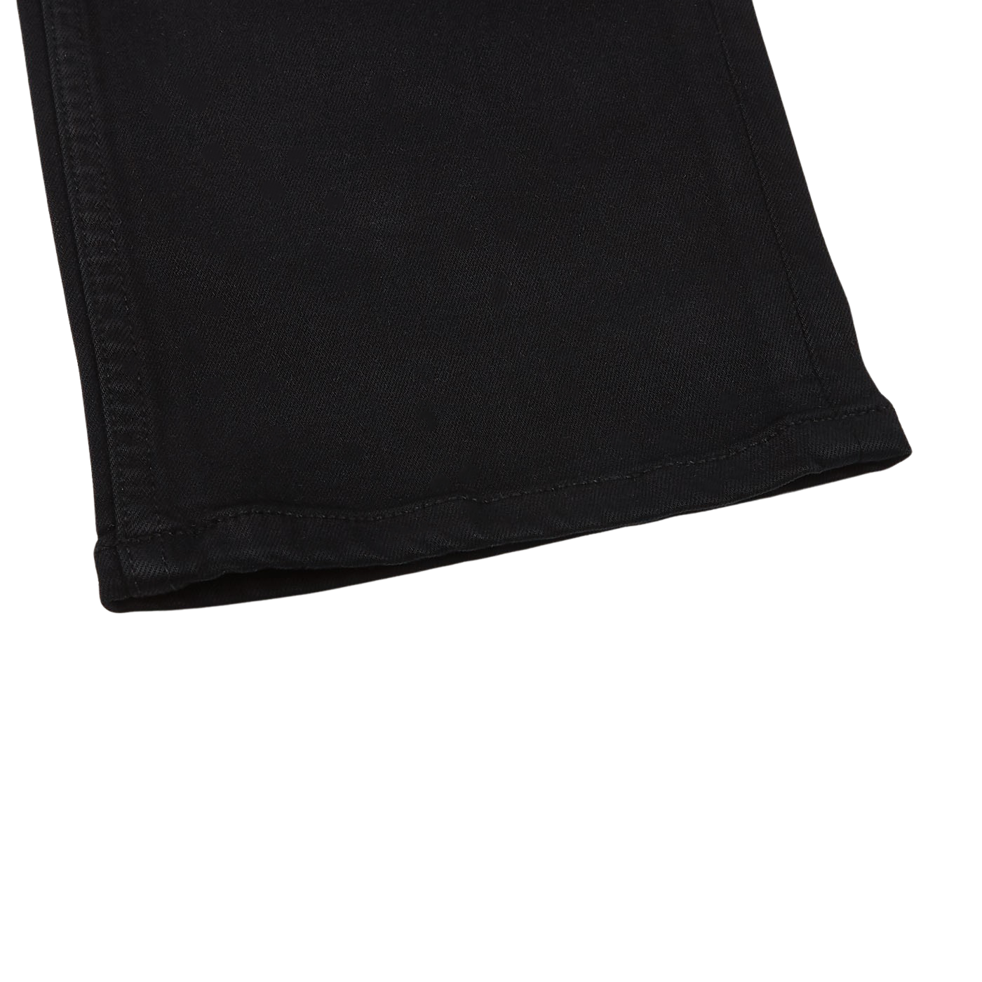 Paige Black Shadow Cotton Stretch Lennox Jeans Cuff