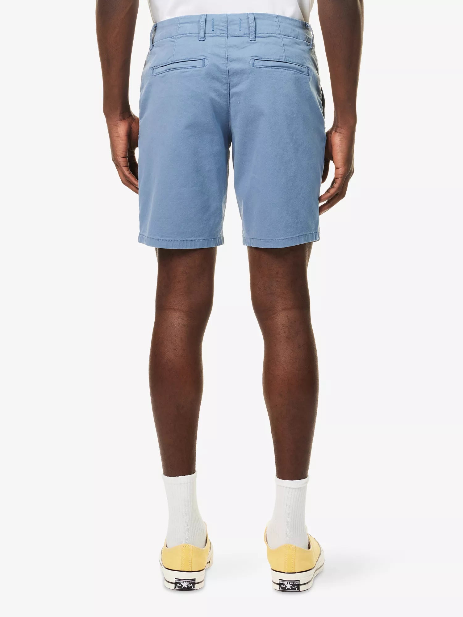 Fjord Valley Blue Phillips Cotton Shorts