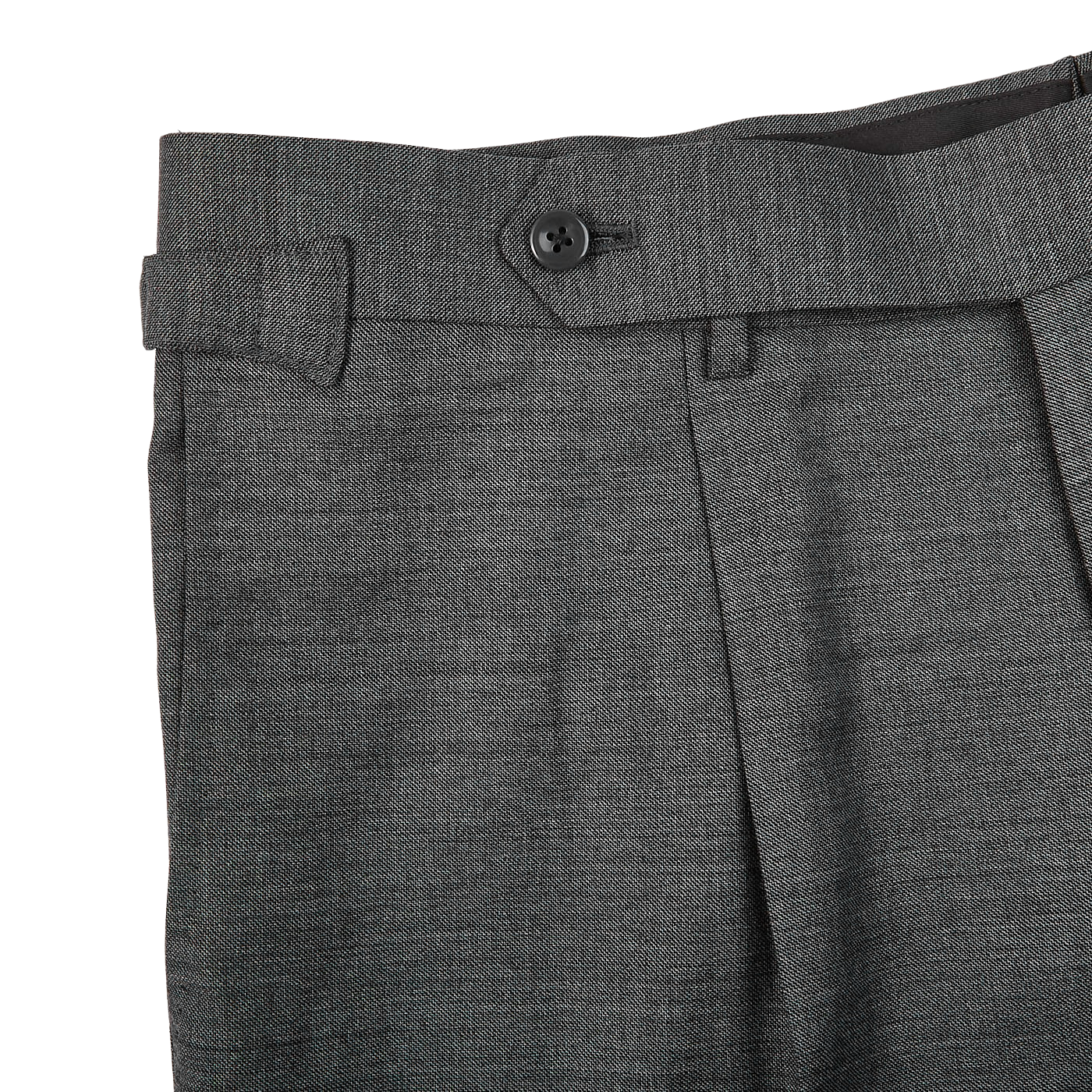 Ring Jacket Grey Melange Pic 'n Pic Wool Suit Edge