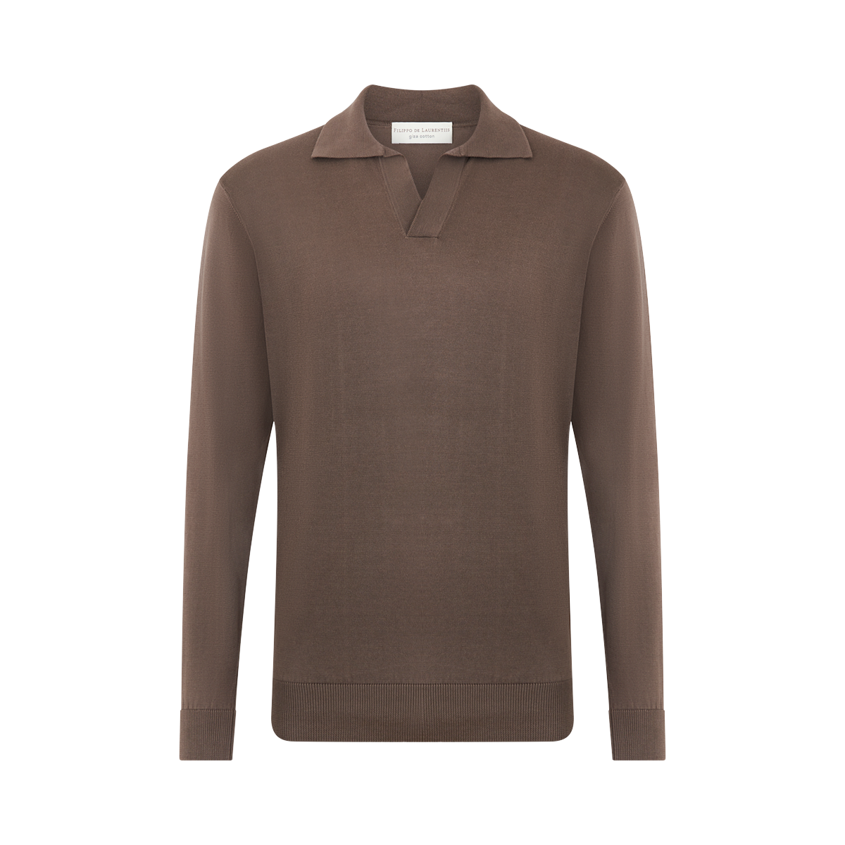 Brown Cotton Skipper Polo