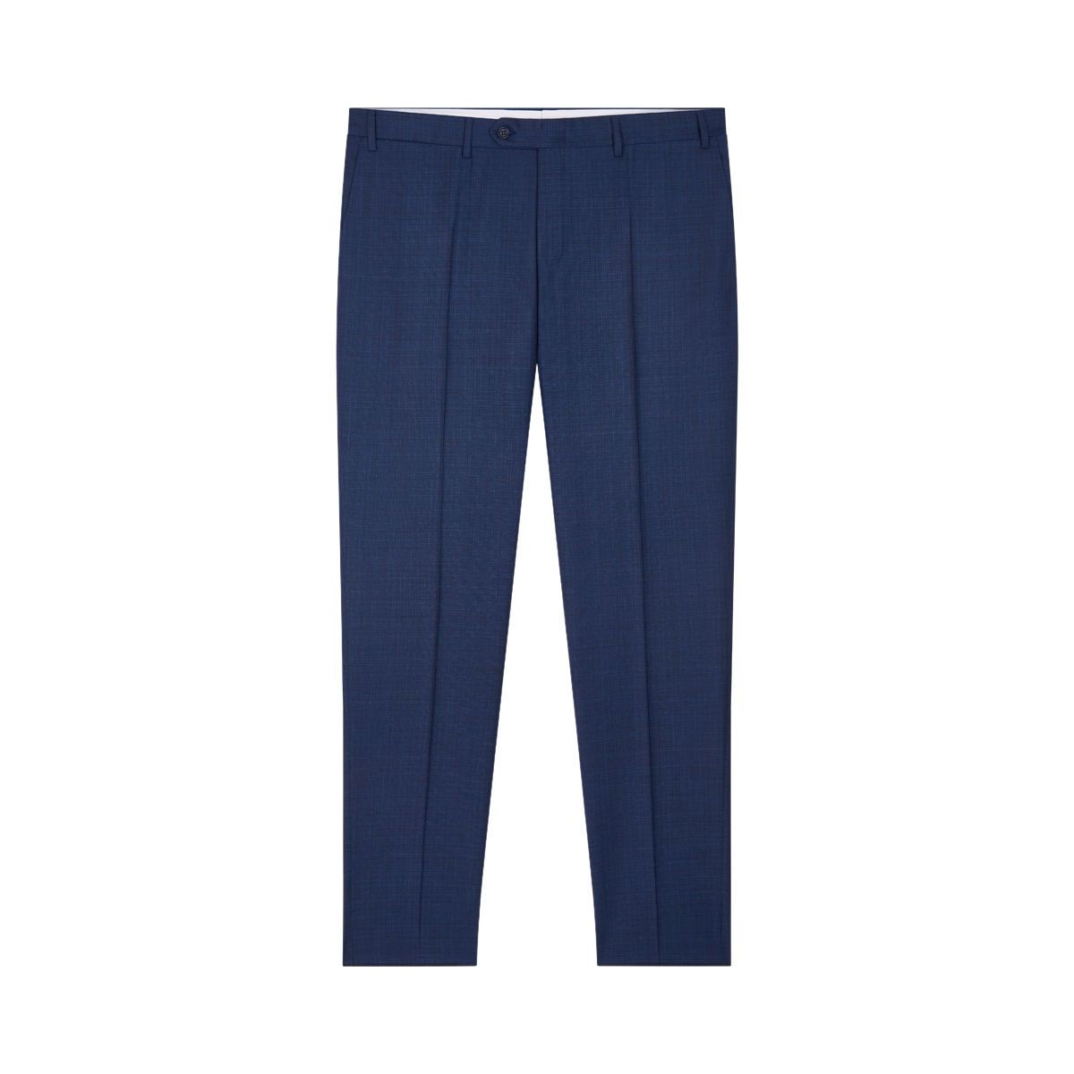 Mid Blue Micro Design Wool Suit