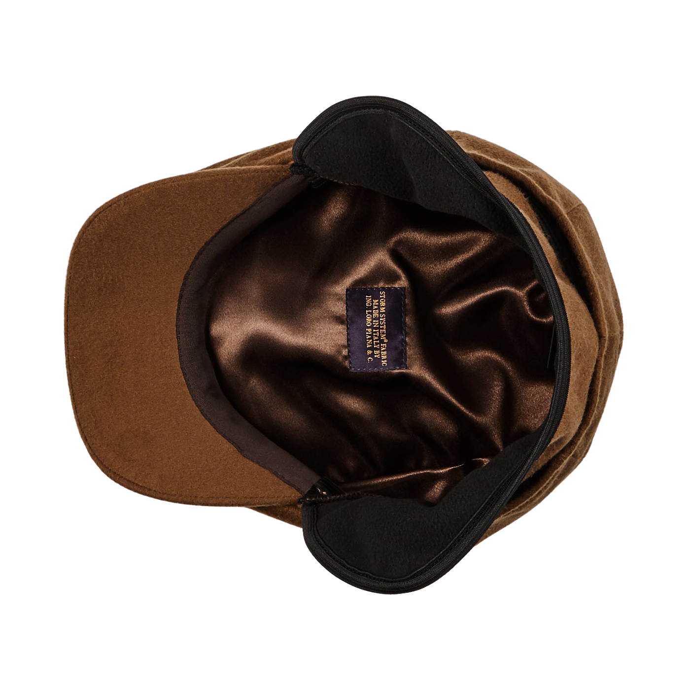 Wigéns Camel Loro Piana Cashmere Ivy Contemporary Cap Flaps (kopia)