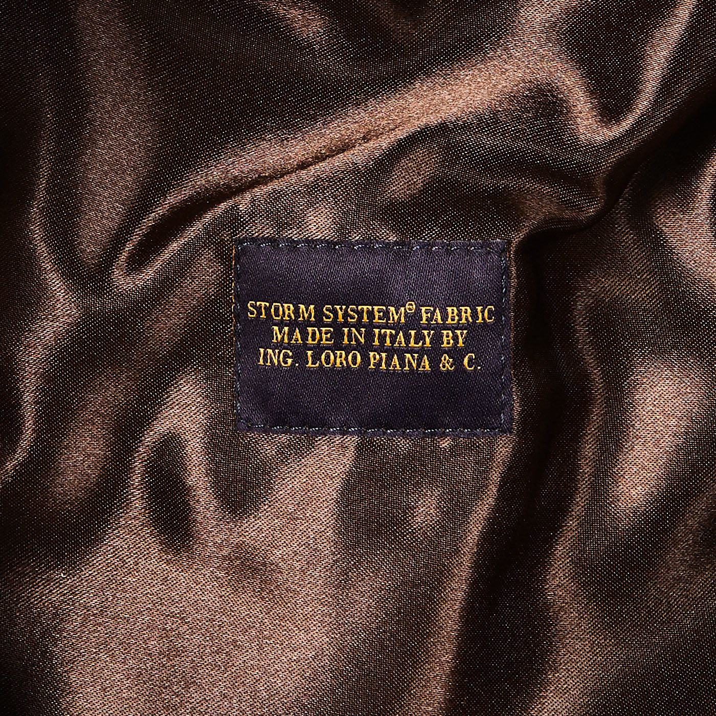 Wigéns Camel Loro Piana Cashmere Ivy Contemporary Cap Tag
