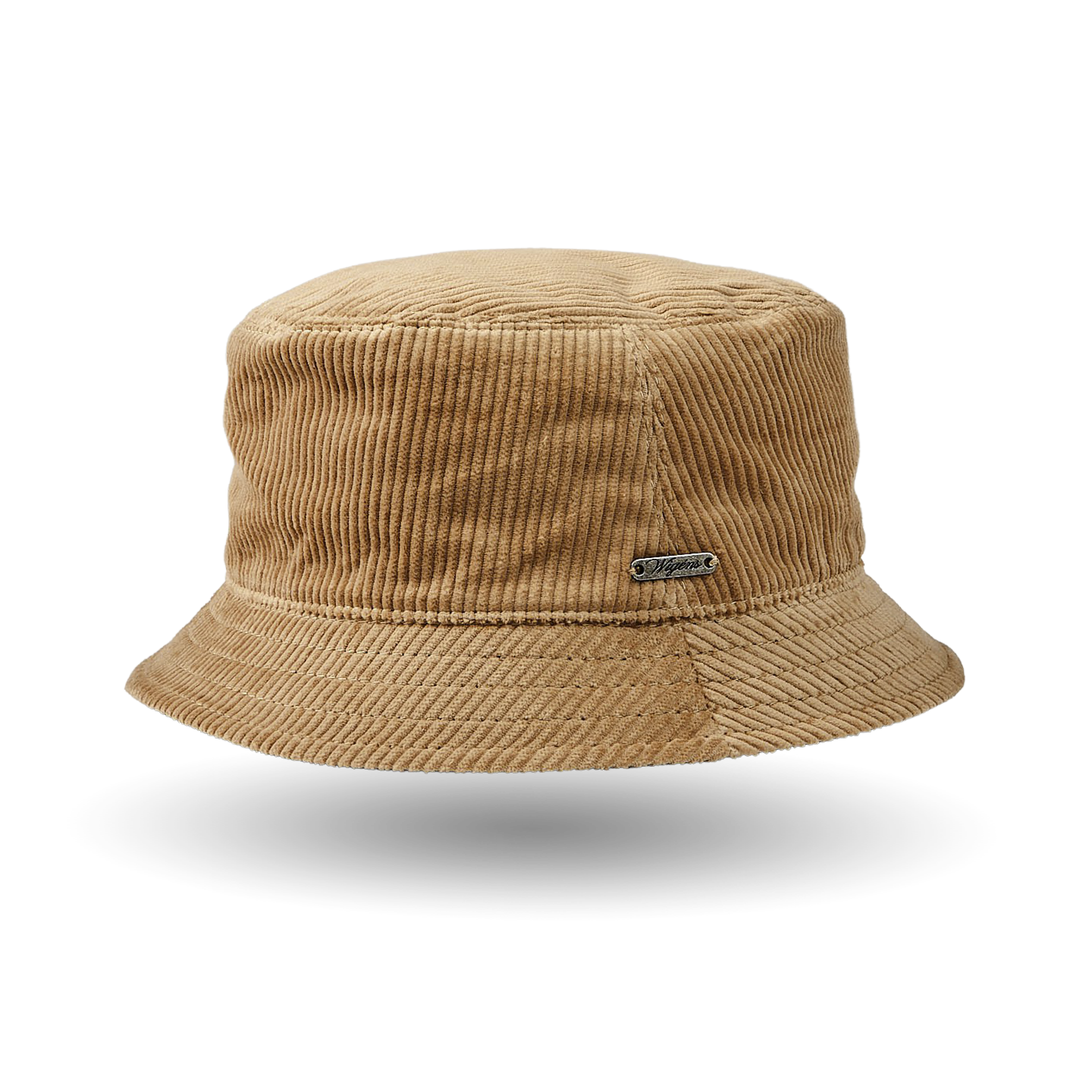 Wigéns Camel Beige Cotton Corduroy Bucket Hat Feature