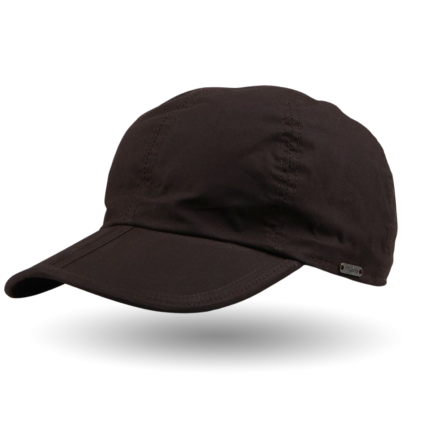 Wigéns Dark Brown Cotton Fleece Lined Baseball Cap Feature