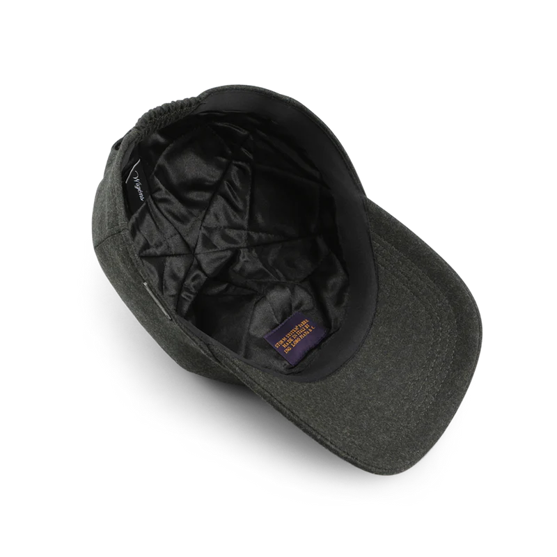 Green Loro Piana Wool/Cashmere Baseball Cap