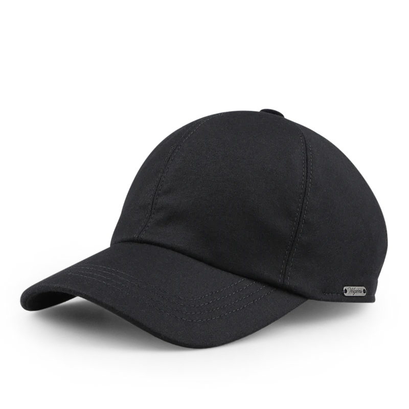 Navy Loro Piana Wool/Cashmere Baseball Cap