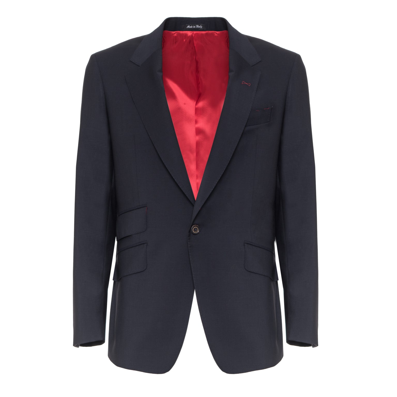 Navy Blue Tropical Super 150s Signature Jacket