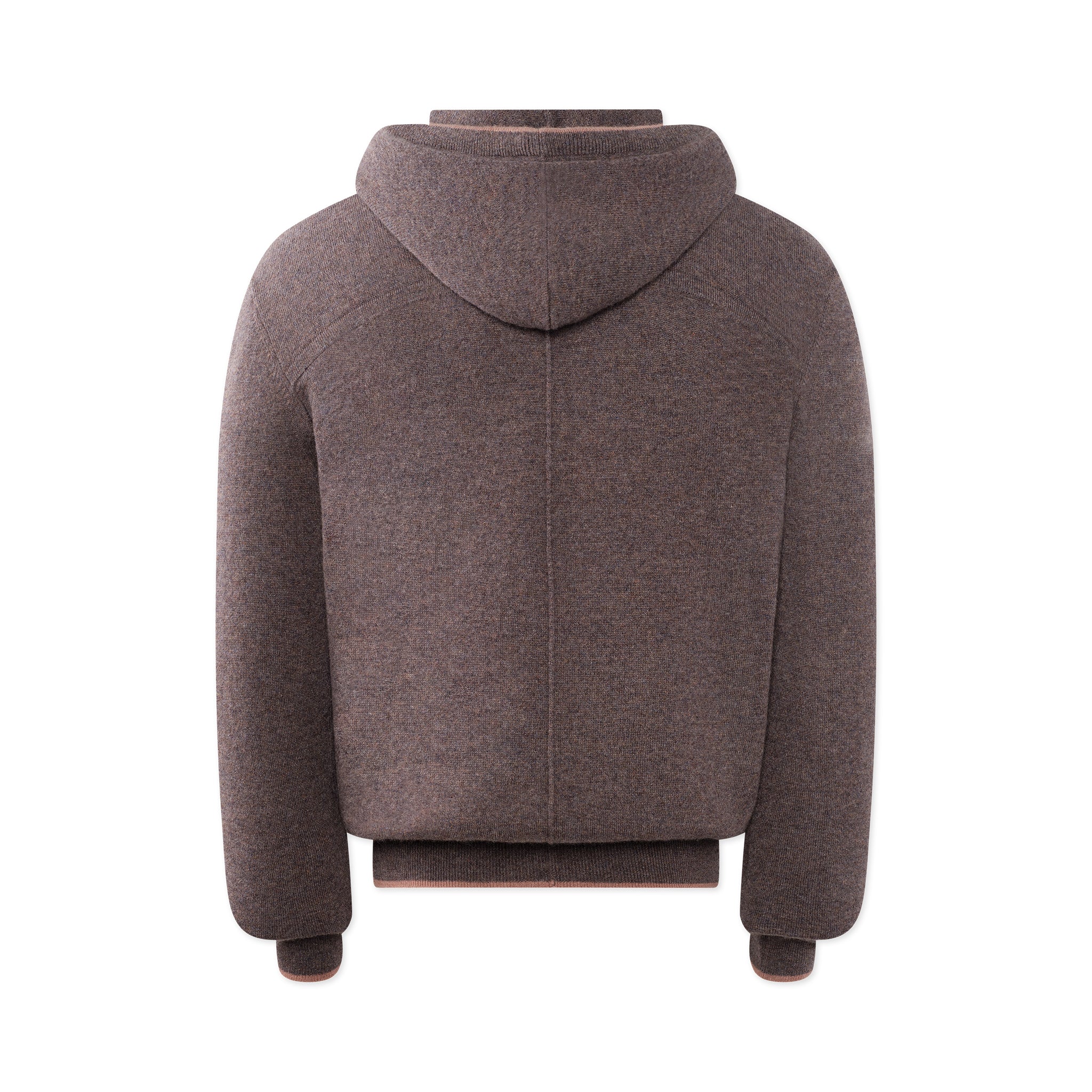 Light Brown Cashmere Hoodie